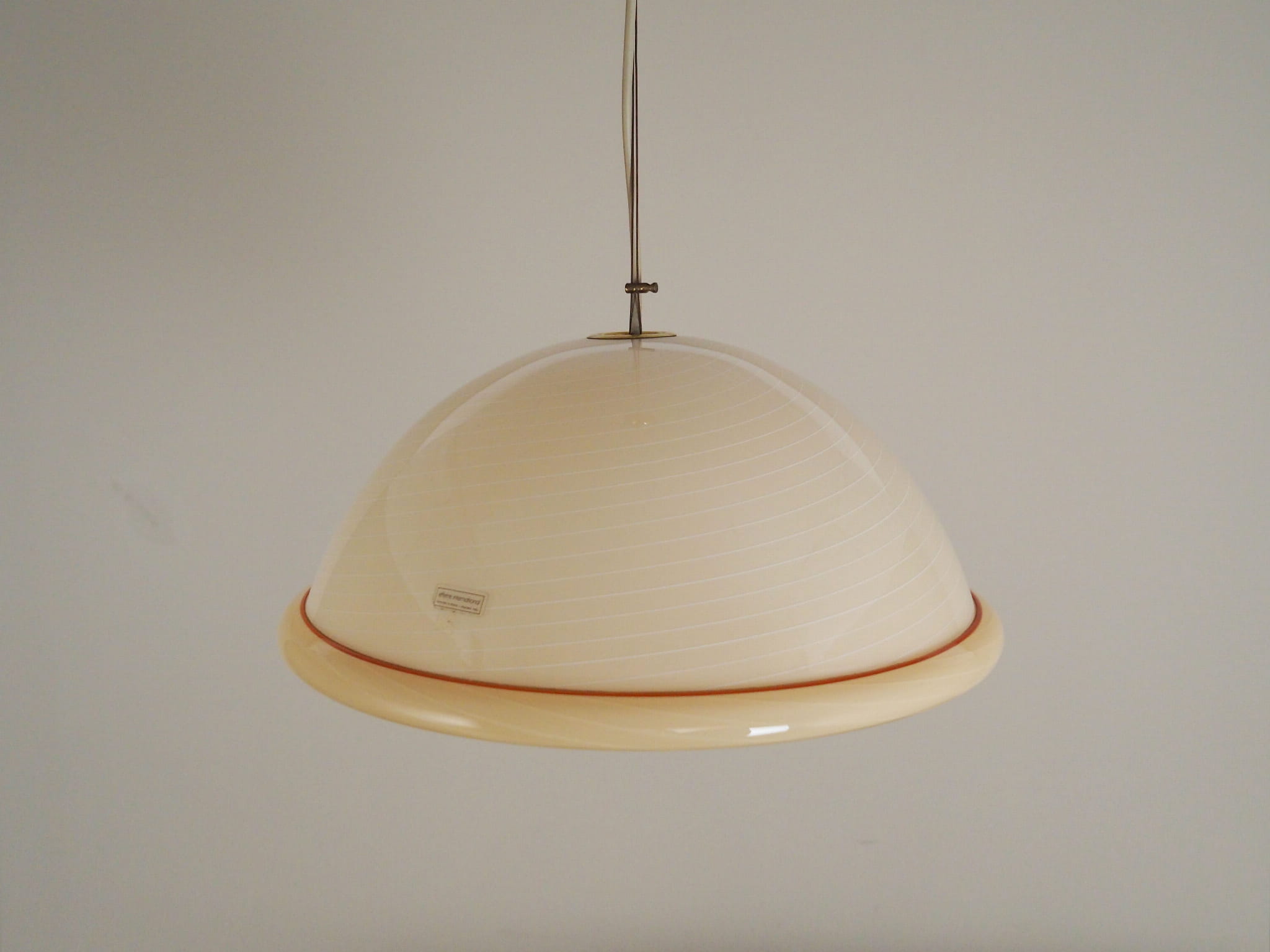 Pendelleuchte Muranoglas 1970er Jahre