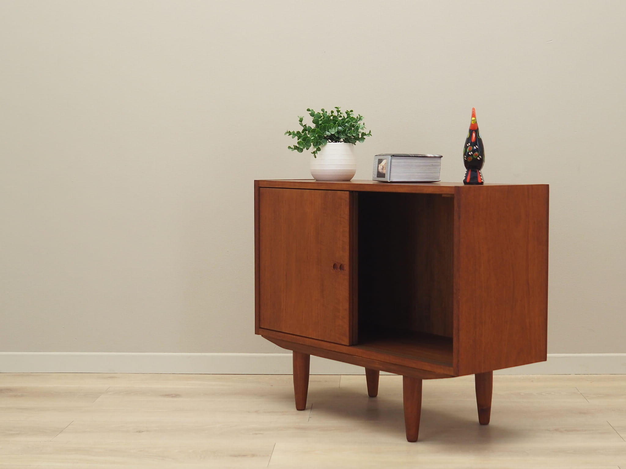 Vintage cabinet teak brown 1960s
