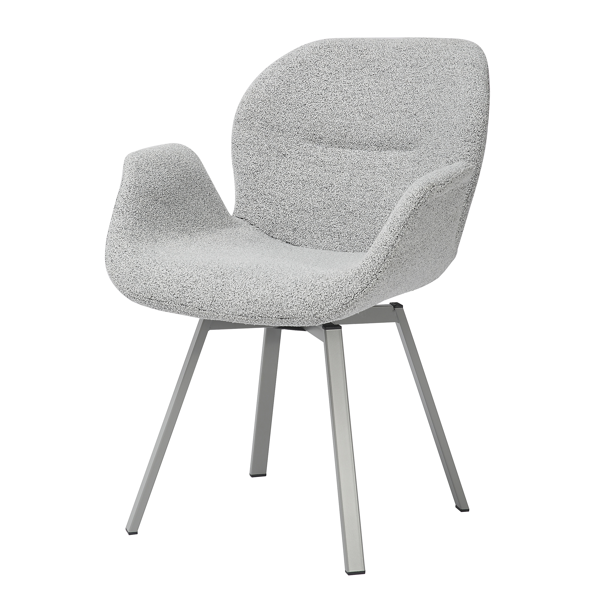 2x Skela Armchair Set Grey