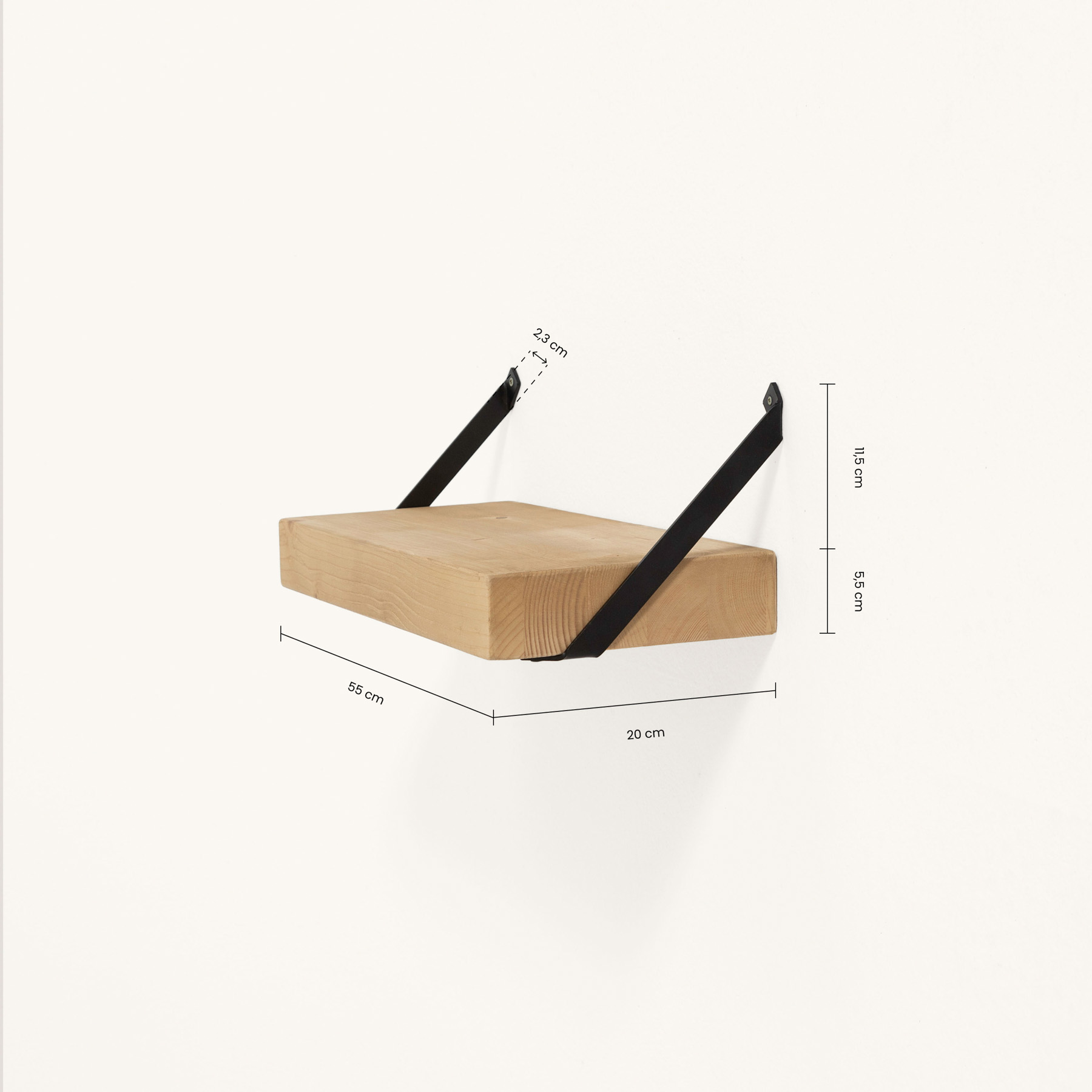 Arzhel Regal Holz Nussbaum