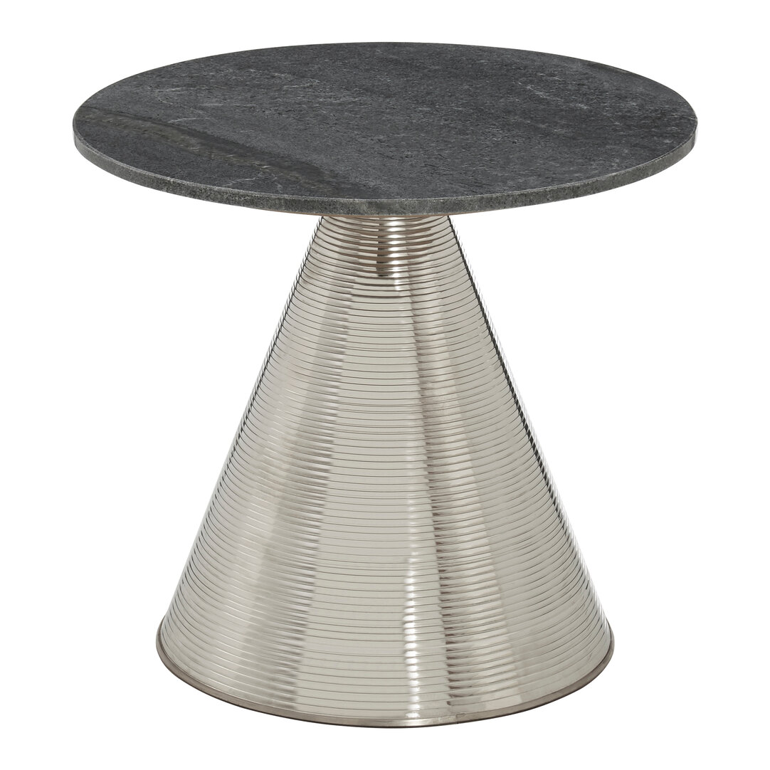 Martini Tisch mit grauer Marmorplatte
