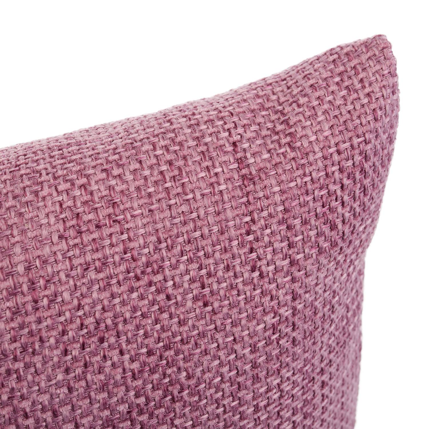 2x Dallas Kissenbezug Kunstfaser Rosa 50 x 50 cm