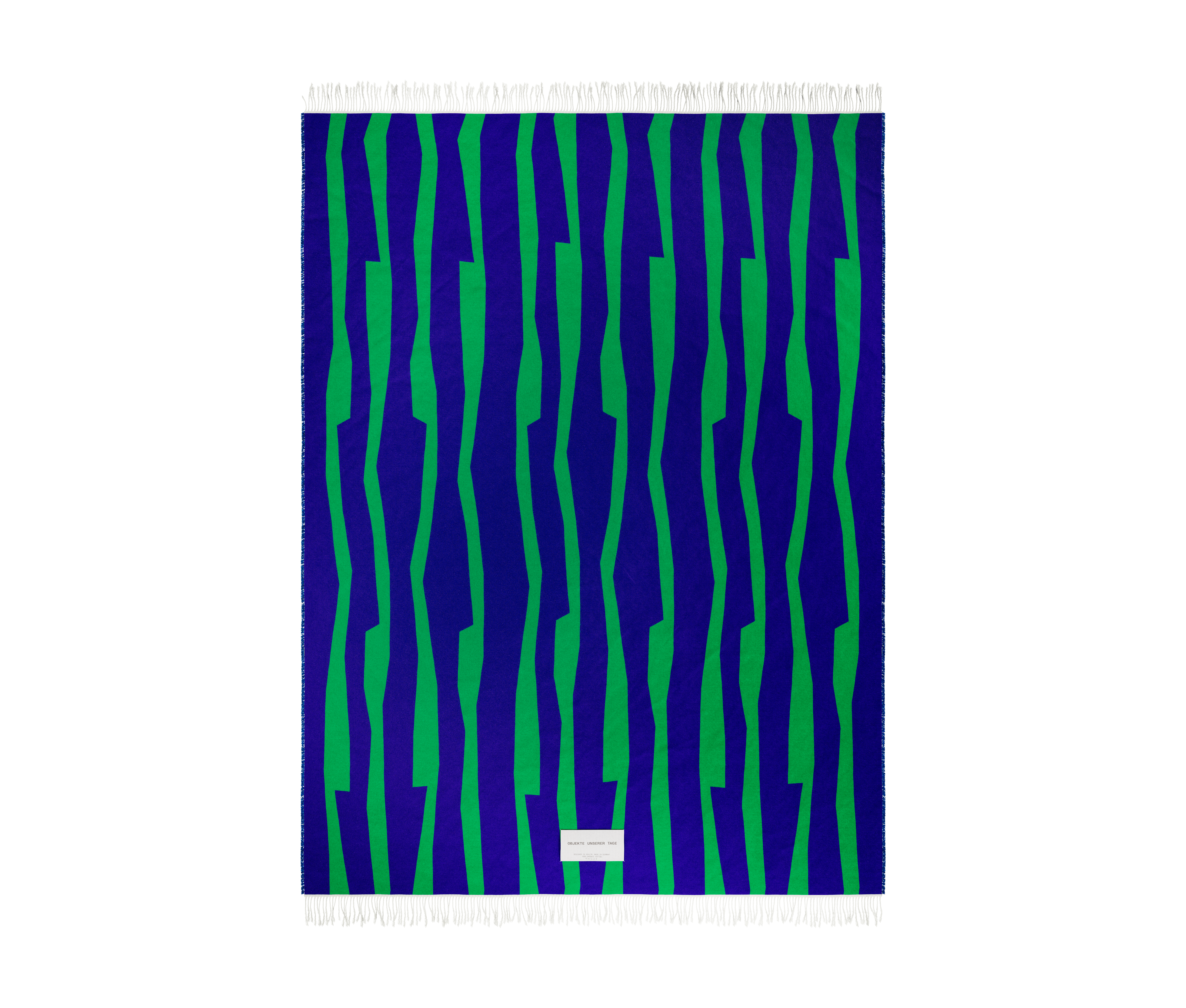 SEIDEL Decke Bio-Baumwolle Blau