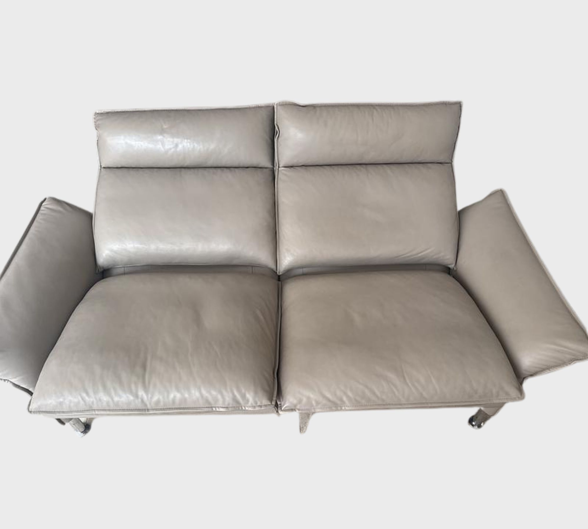 Sofa 2-Sitzer, 2,5-Sitzer & Relaxsessel Leder Beige