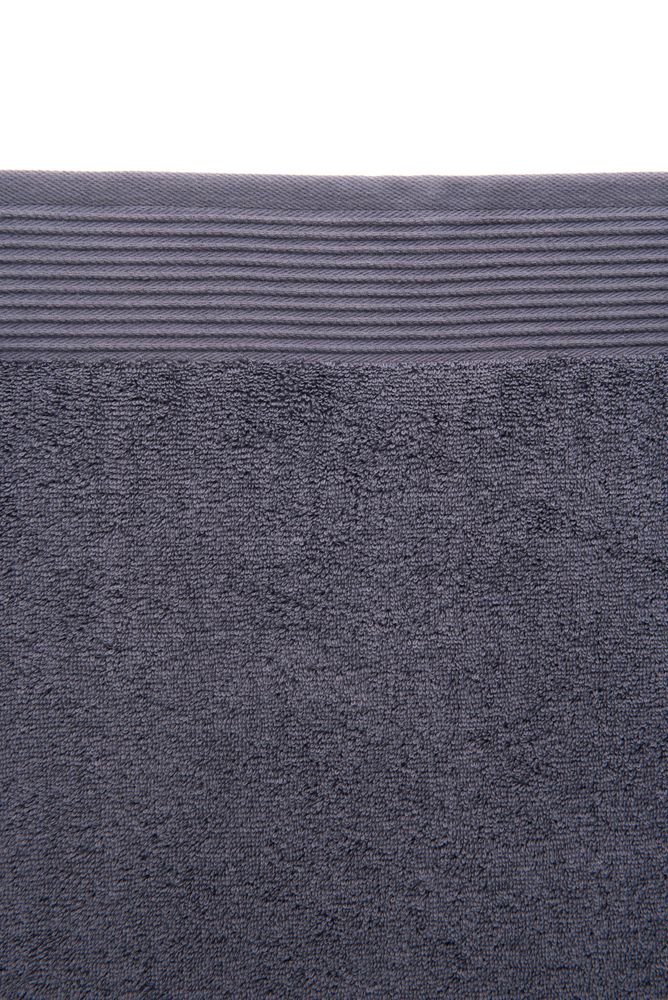 8-tlg. Handtuch-Set aus Baumwolle Grau Öko-Tex Standard 100