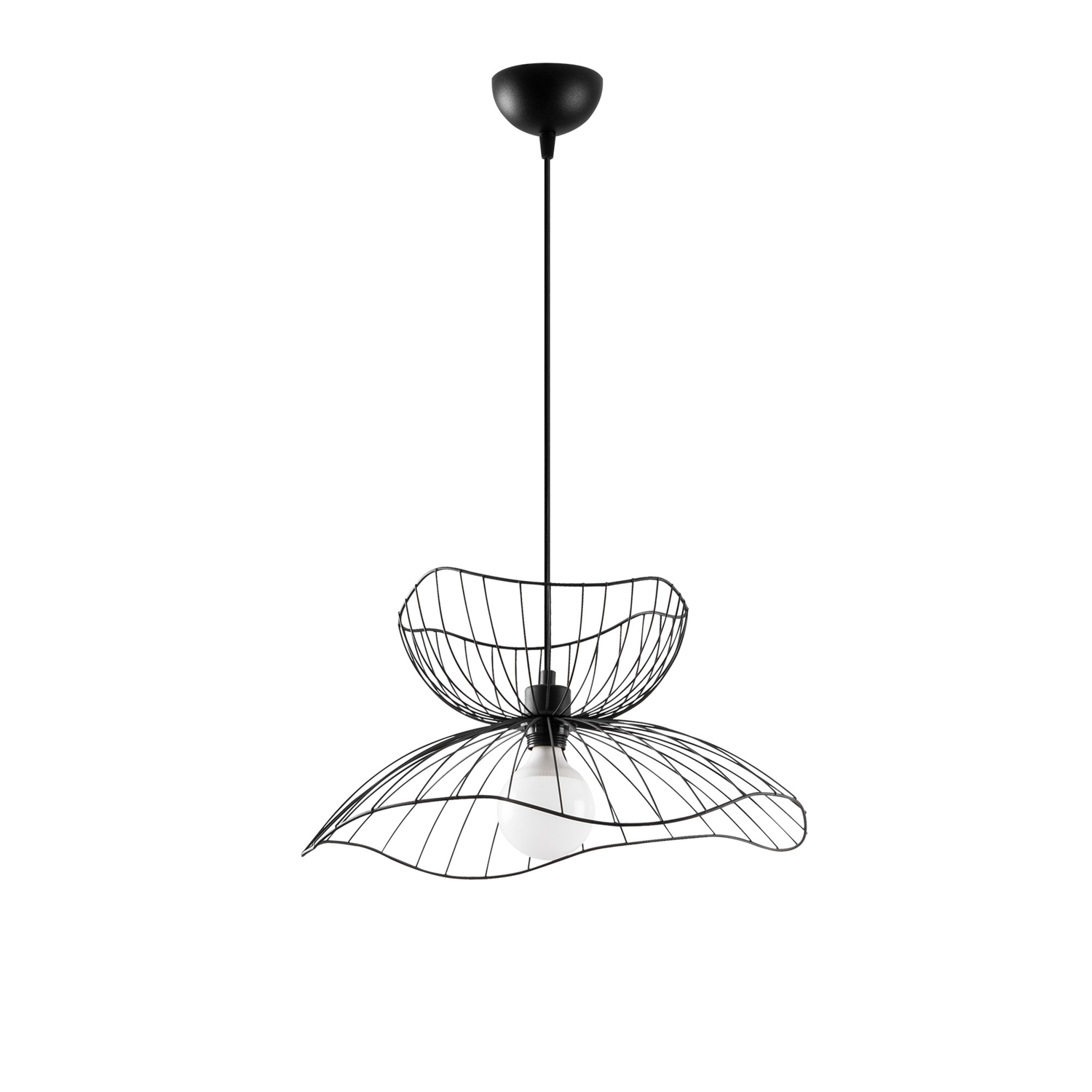Farac 6390 Pendant Lamp Metal Black