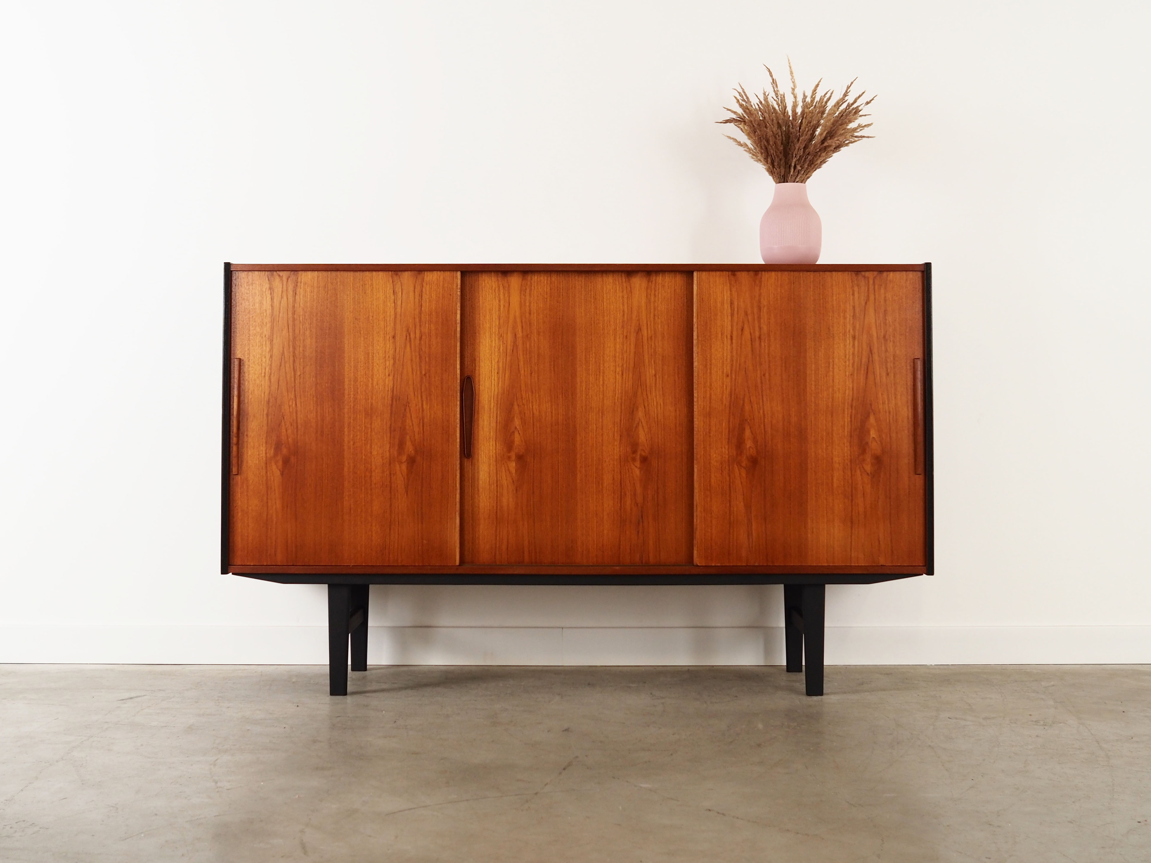 Highboard teak wood 1960s
