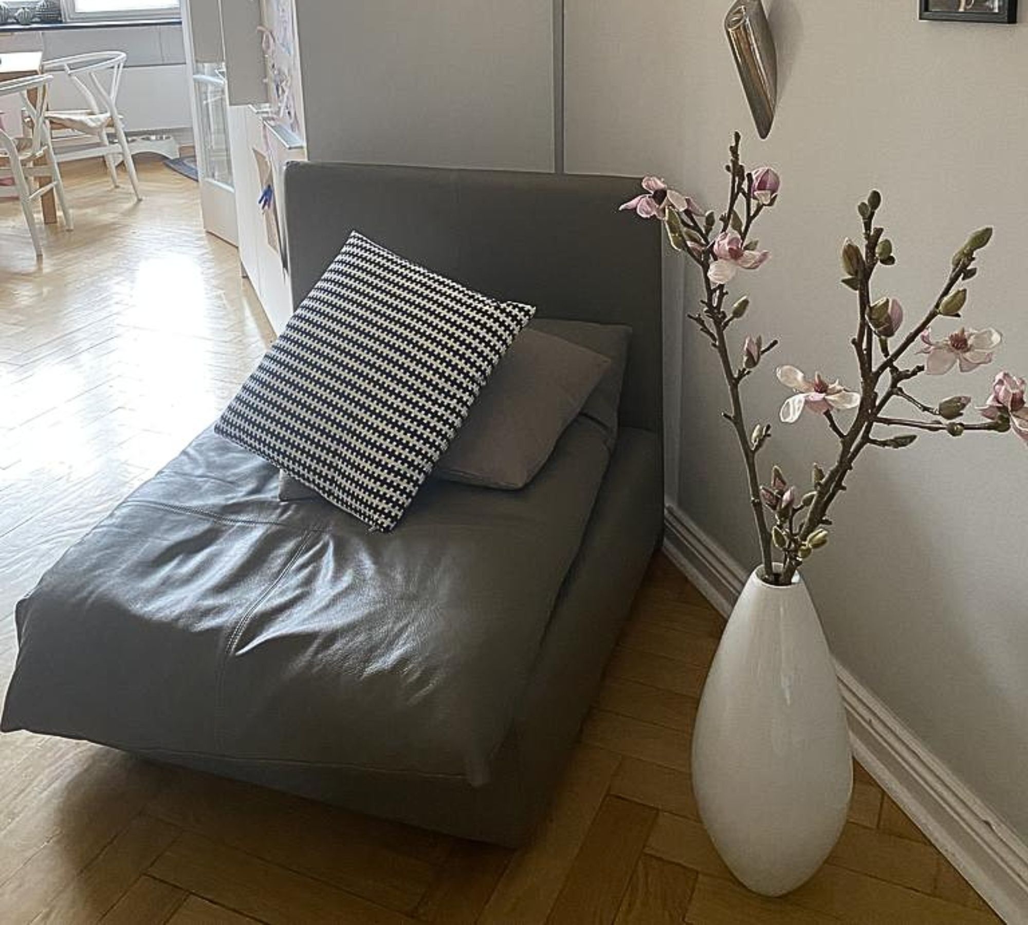 Shiraz Modul Sessel Leder Taupe