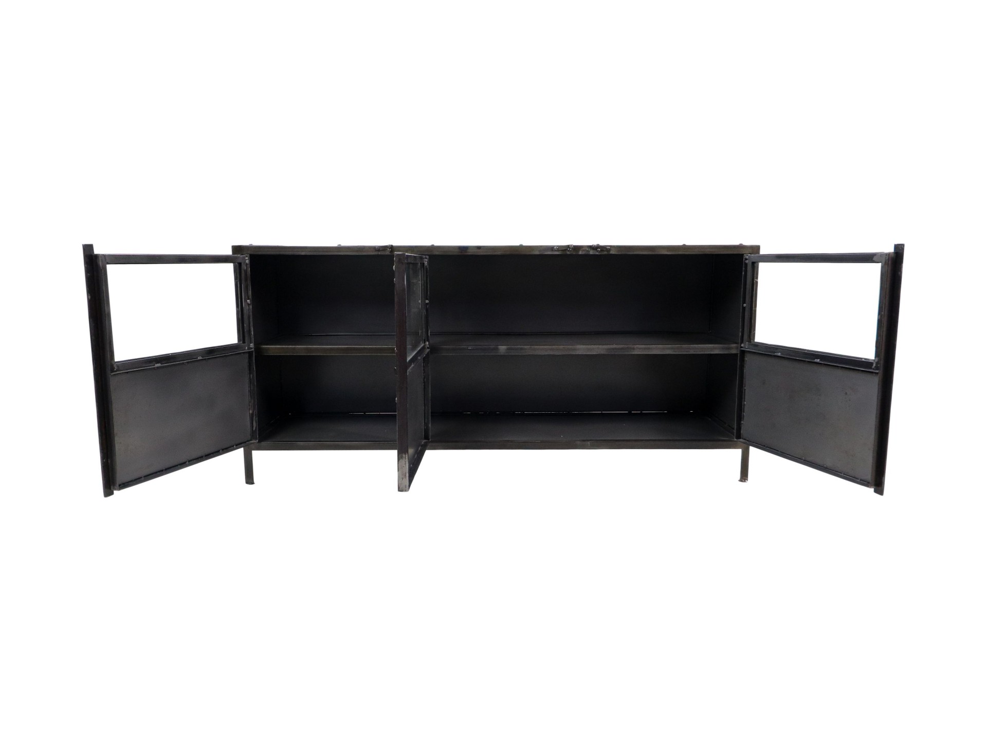 Brooklyn Sideboard Metall Glas