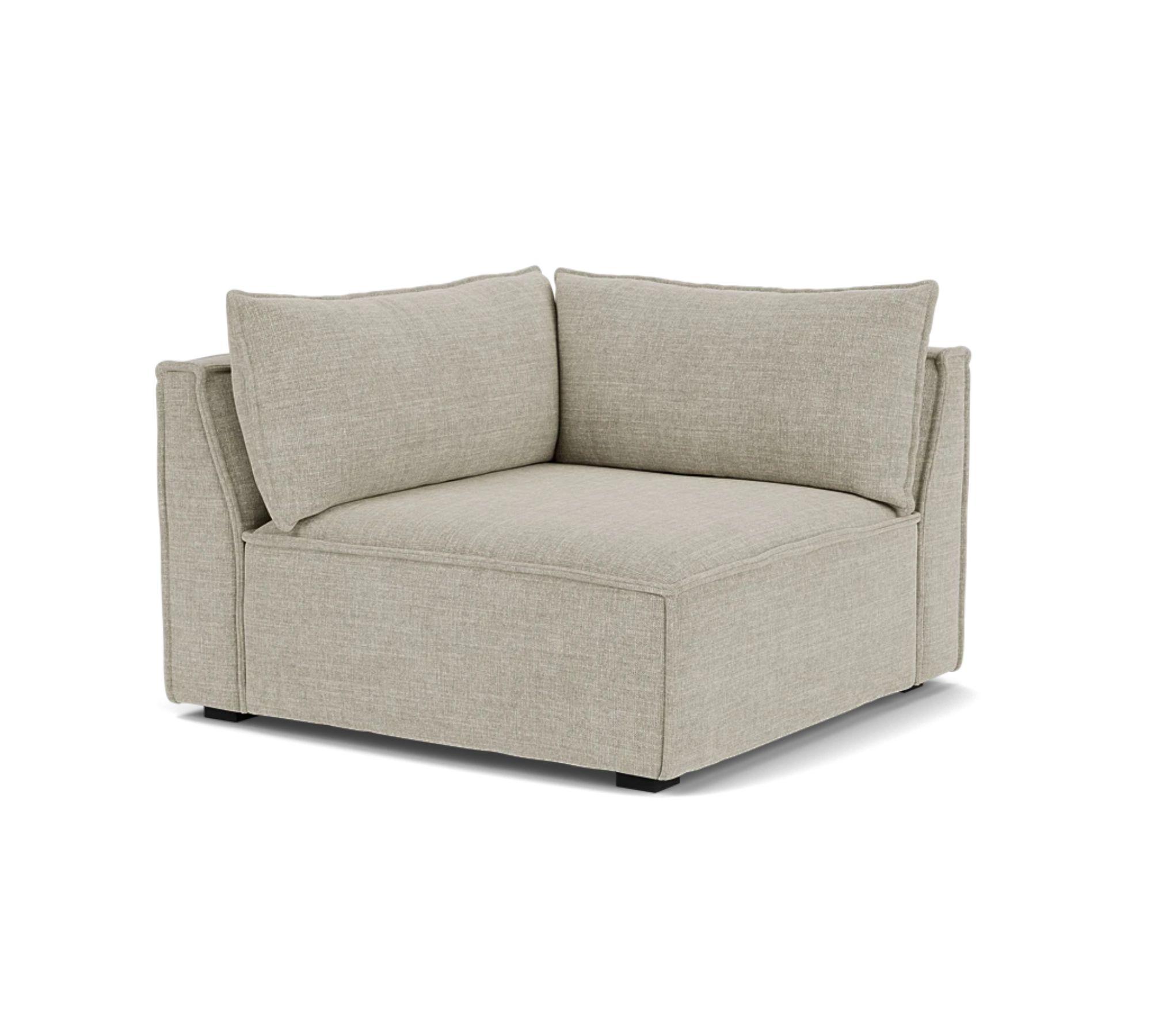 Daphne 1-seater corner module Right Vega Sand Dune