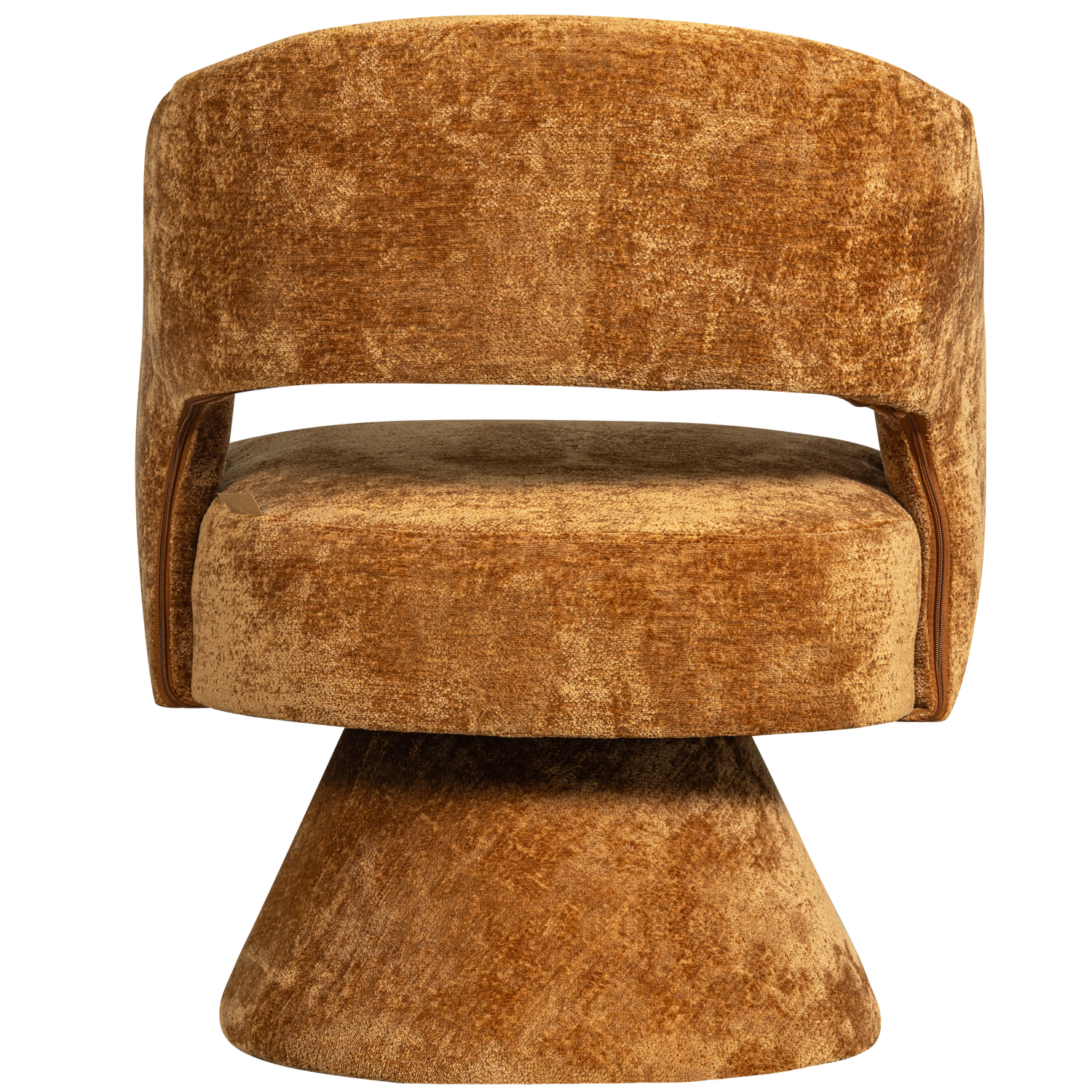 Ebba Drehsessel Chenille Braun