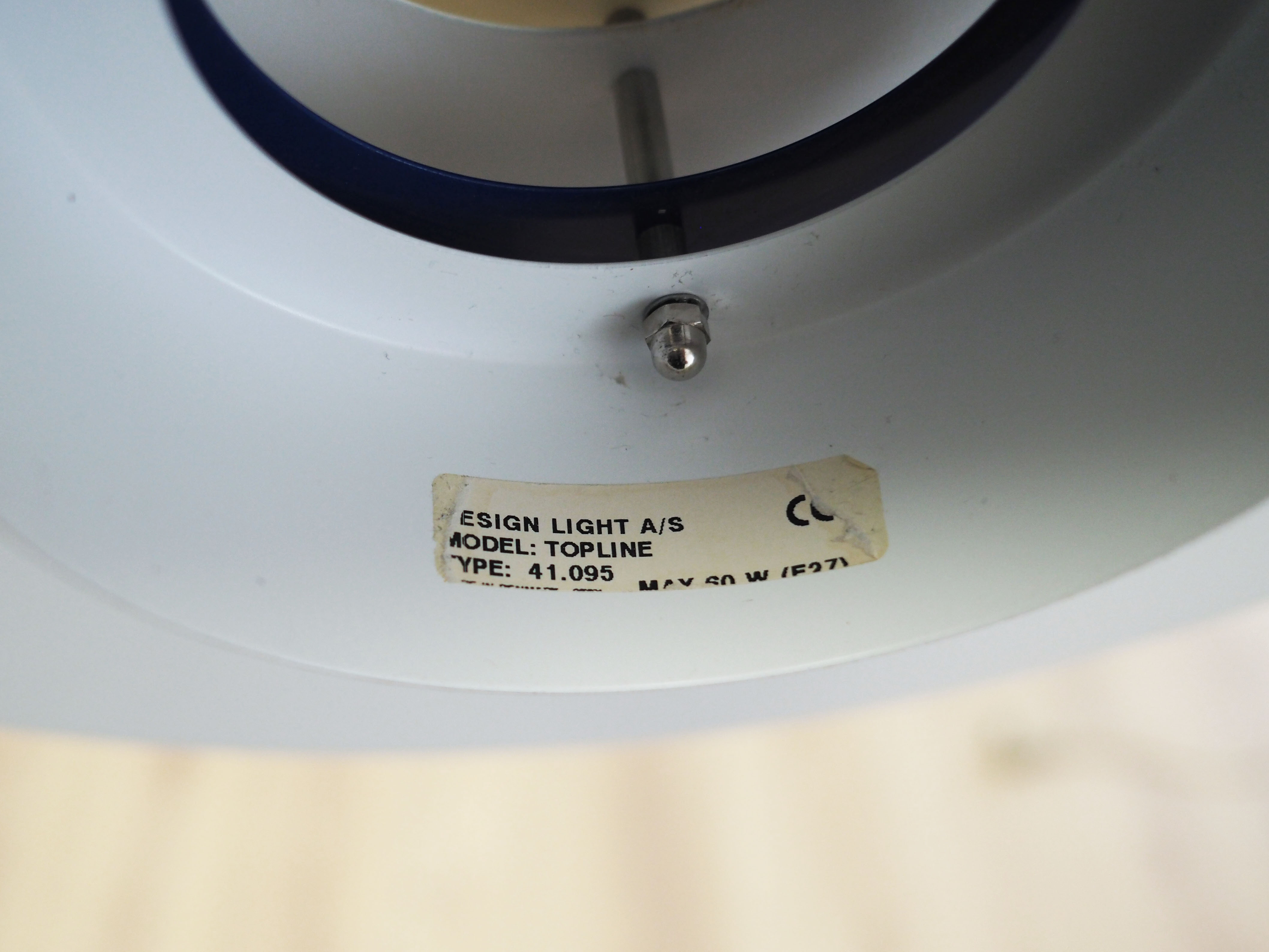 Topline Pendant Lamp 1970s