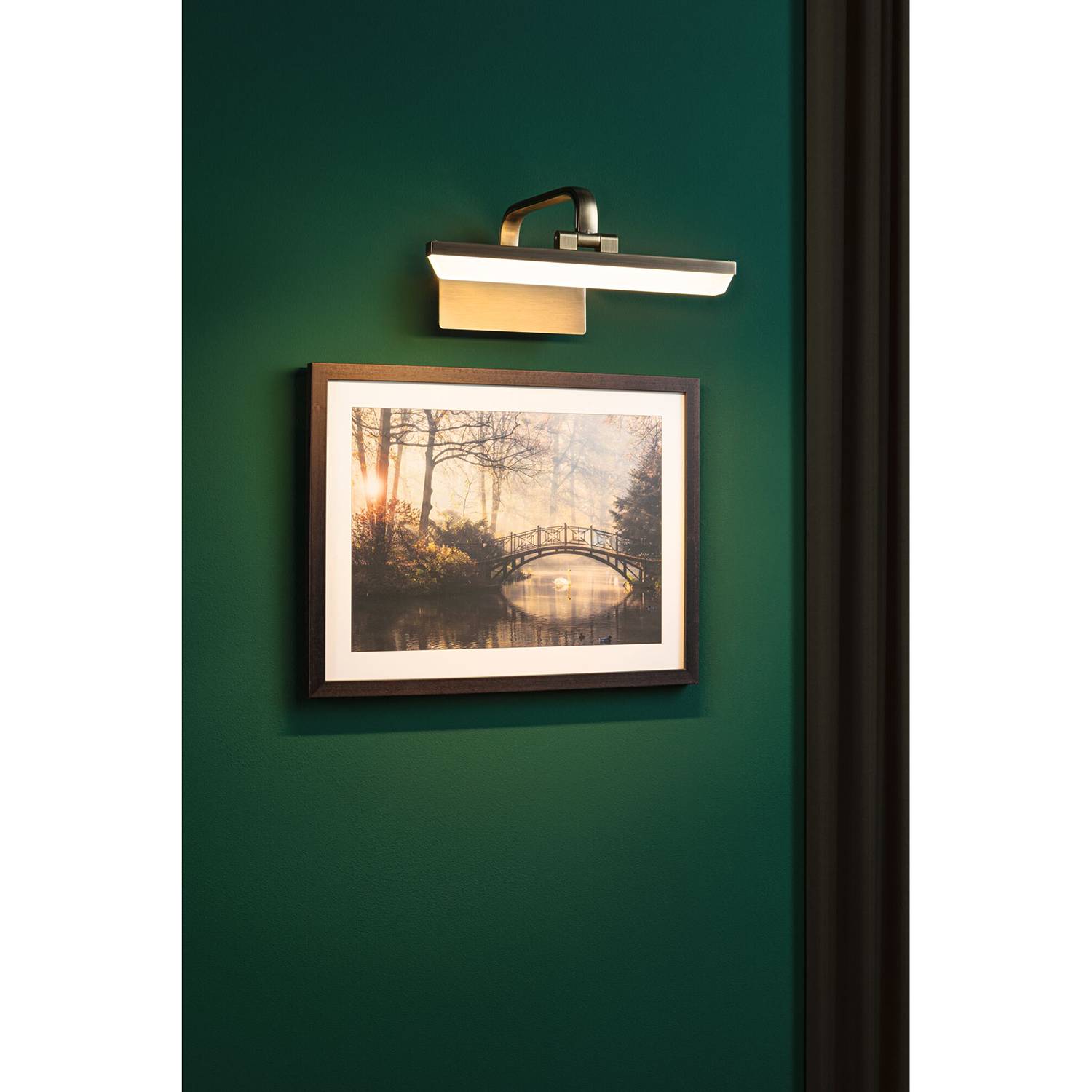 Renan I LED-Wandleuchte Polyacryl Aluminium 1-flammig