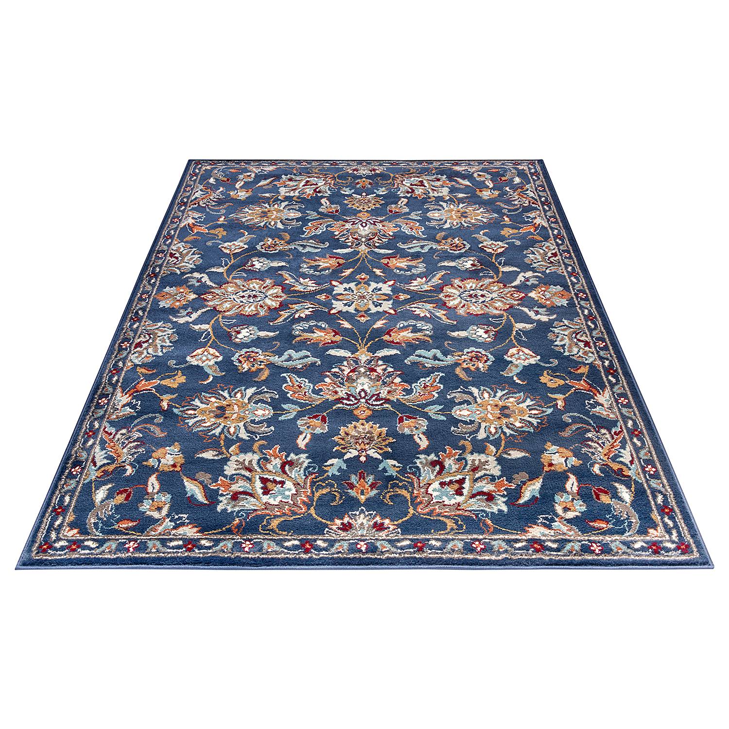 Caracci Orientteppich Polypropylen Dunkelblau 140 x 200 cm