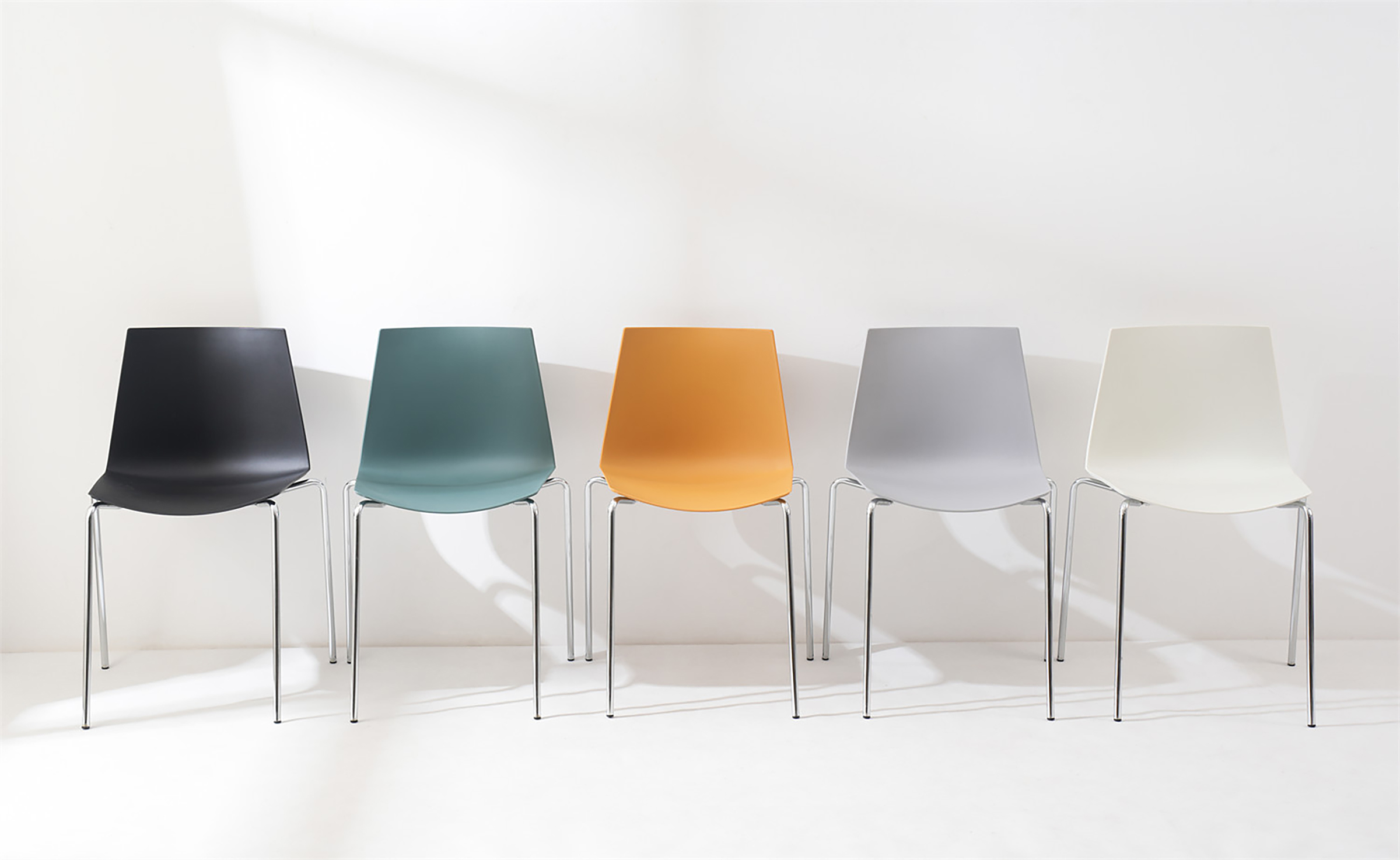 VESTAD Esszimmerstuhl 2er-Set Senfgelb