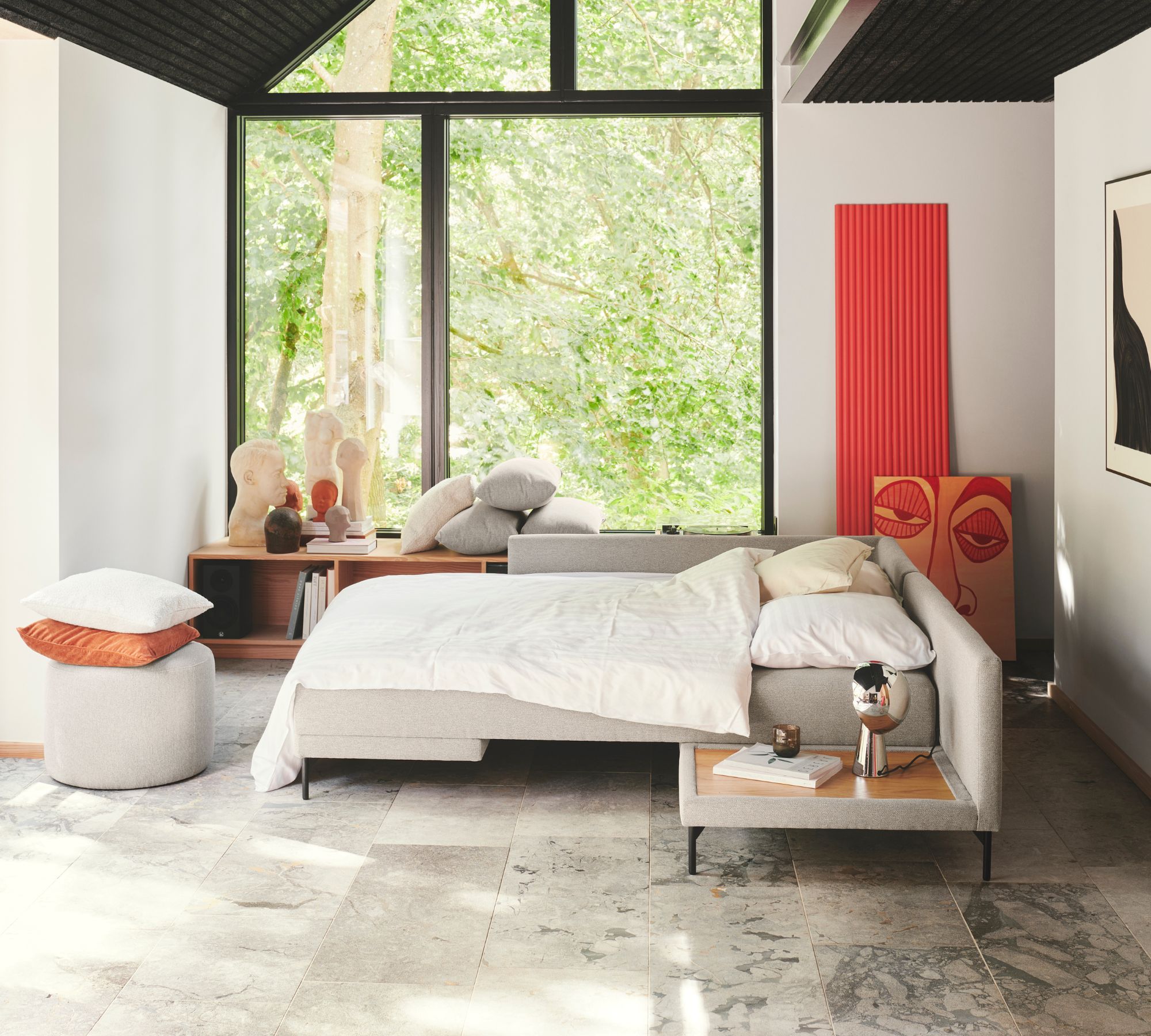 Vivica Divano letto Récamiere a sinistra Agnes Brown