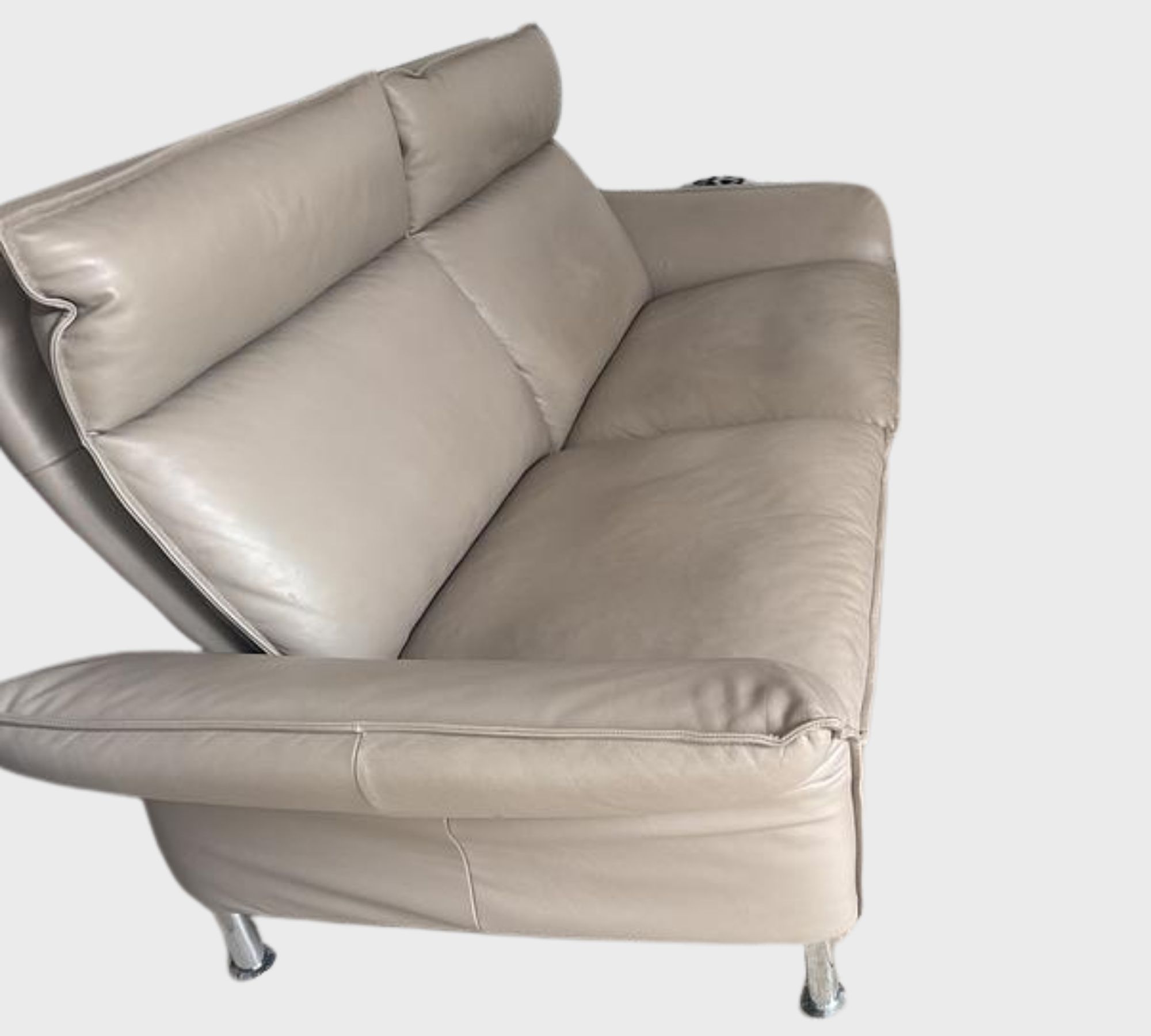 Sofa 2-Sitzer, 2,5-Sitzer & Relaxsessel Leder Beige