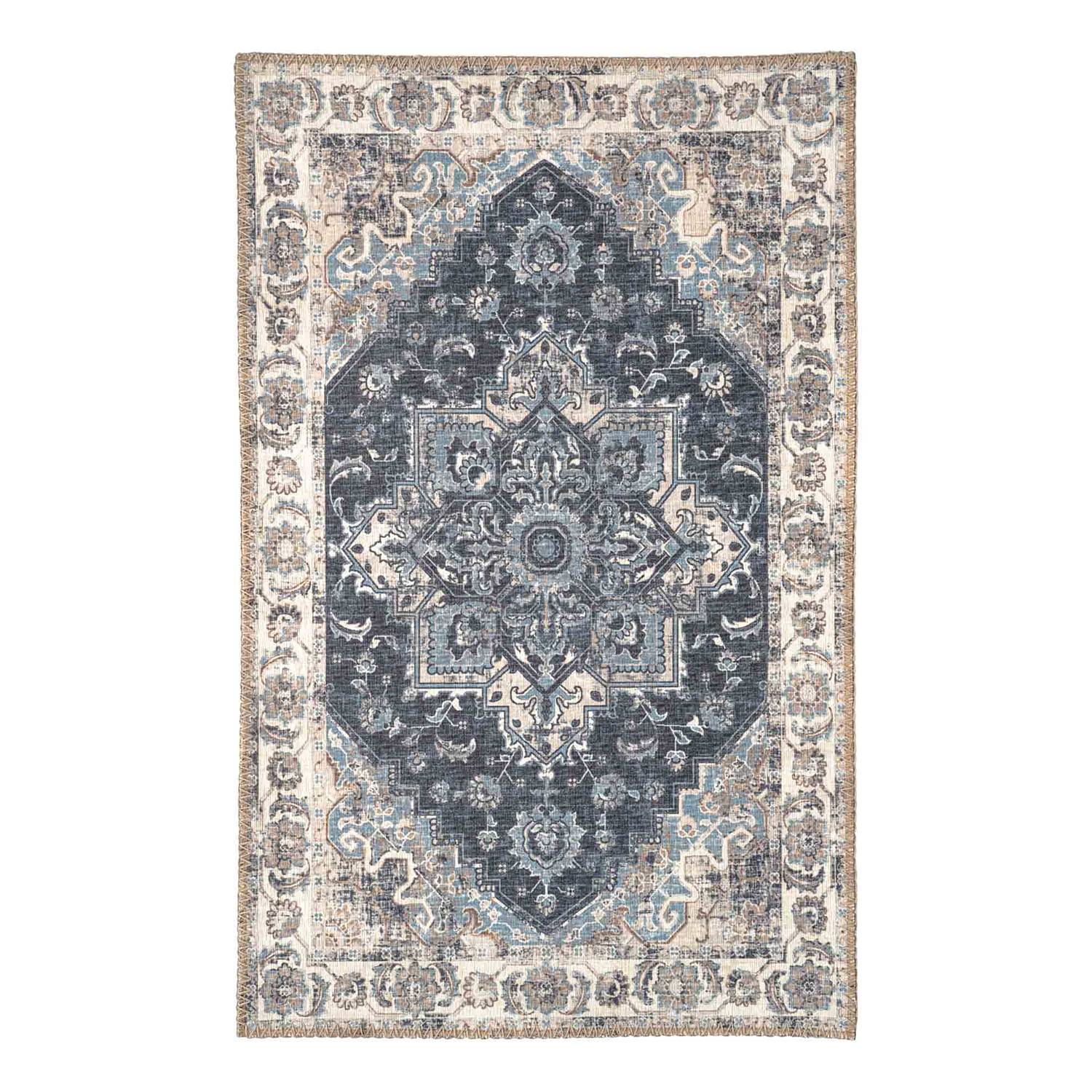 Fußmatte Havana Chenille Blau