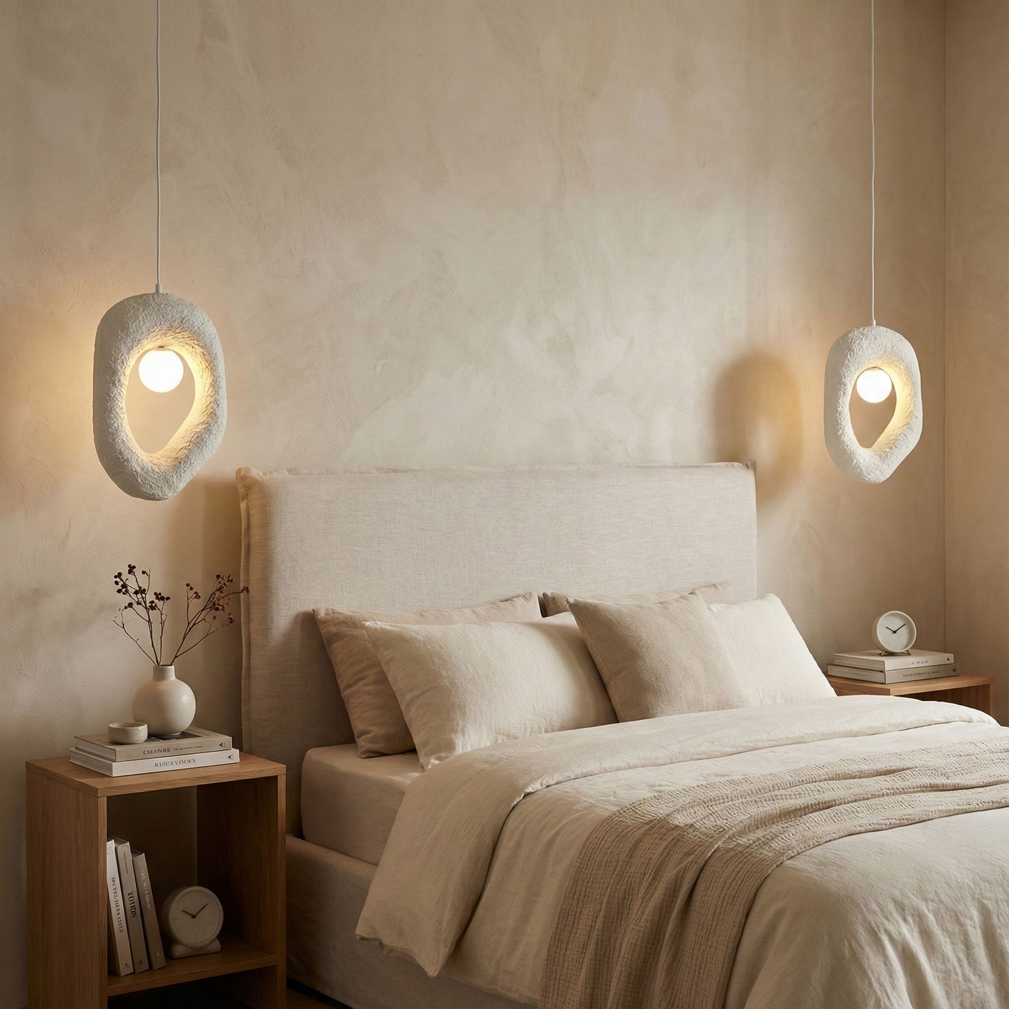 Zoga-Nua Lampada a sospensione Bianco