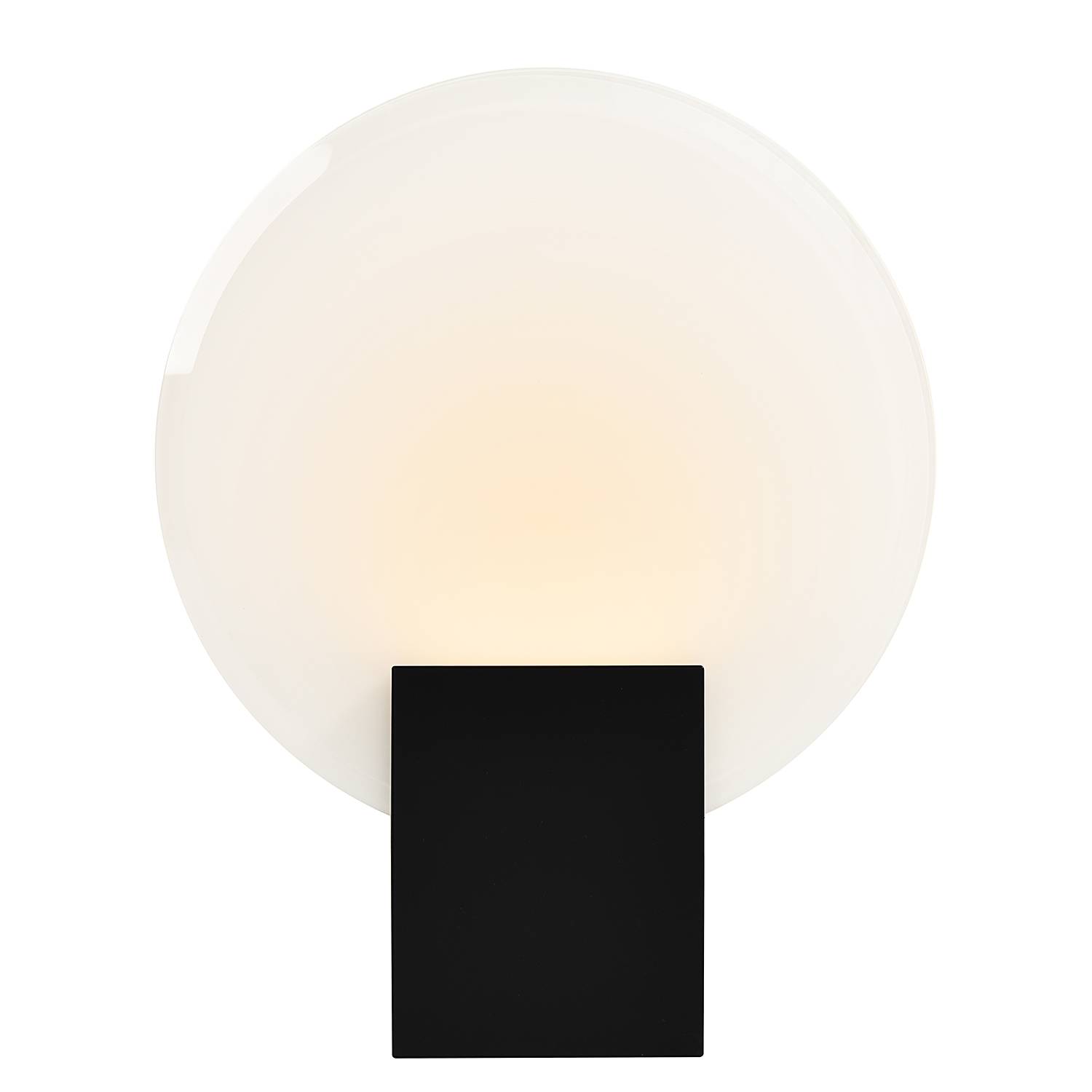 Hester Wandleuchte Kunststoff Glas 1-flammig