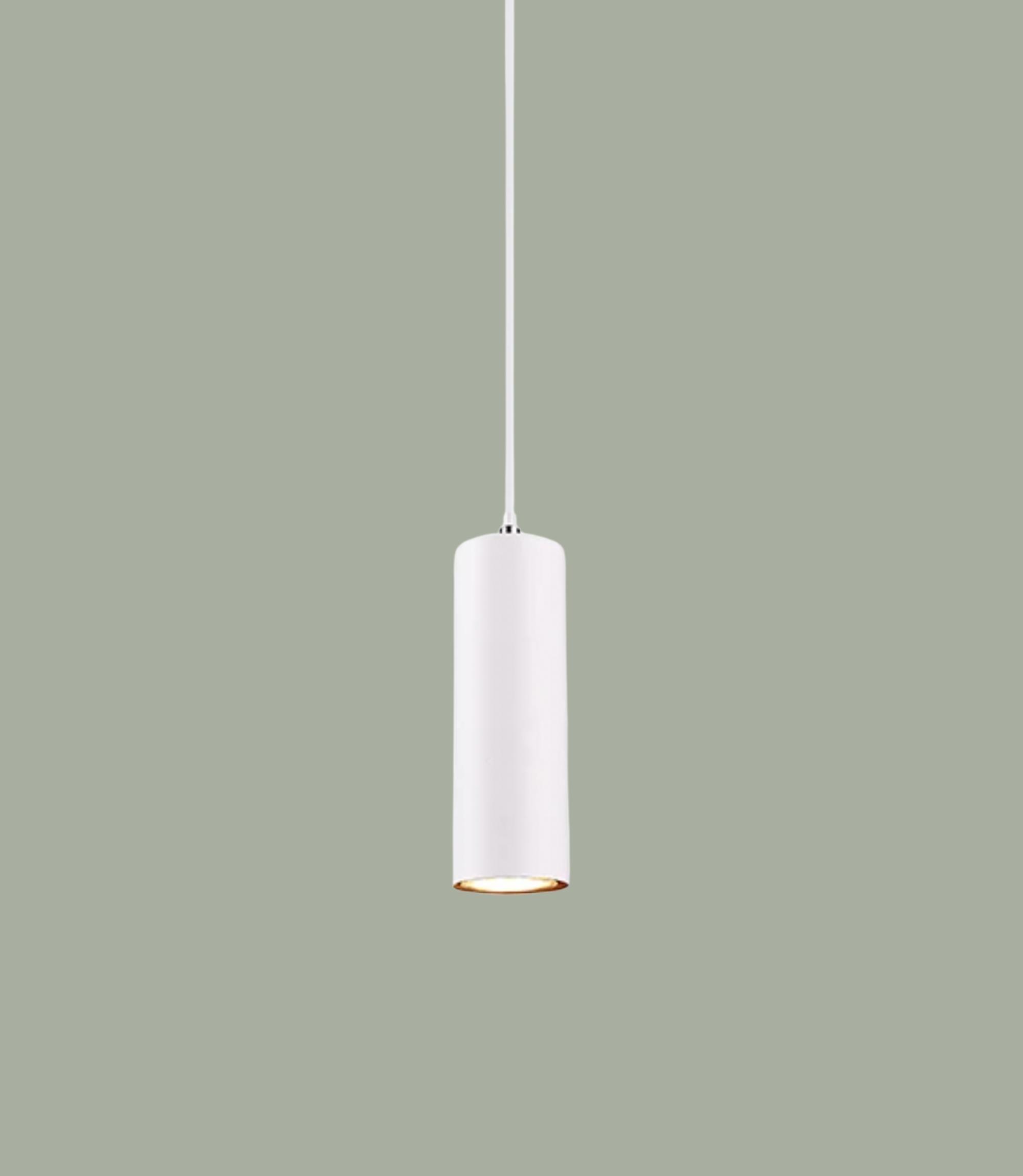 Pendant lamp Marley I Iron 1-light White