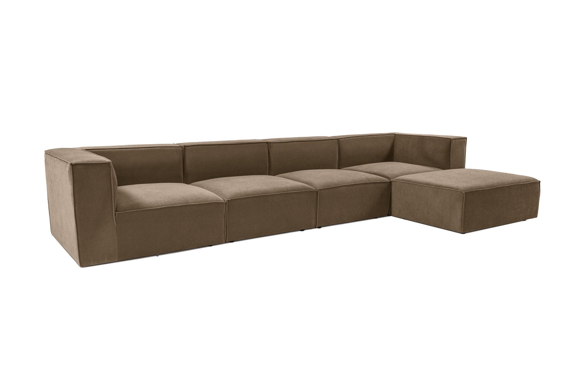 Sofa Corner Brown