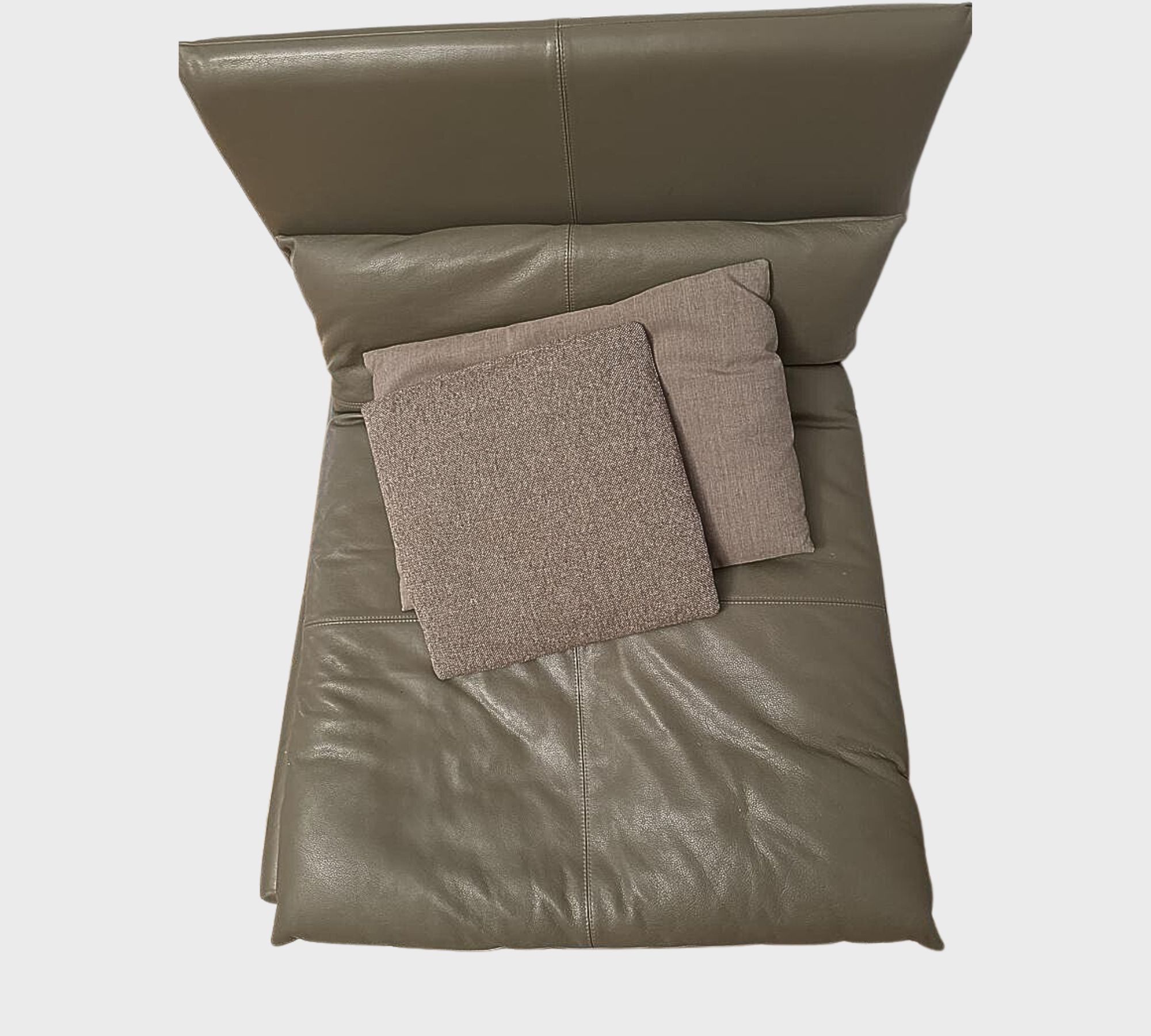 Shiraz Modul Sessel Leder Taupe