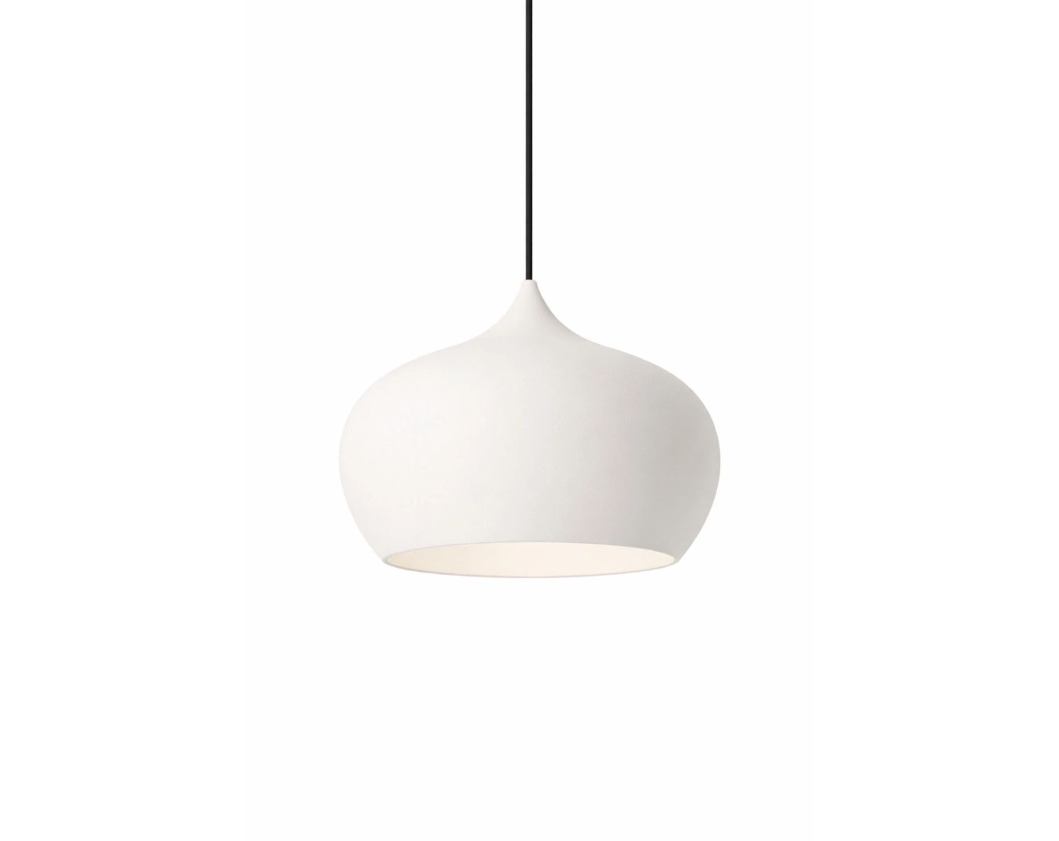 Apple Pendant Light White