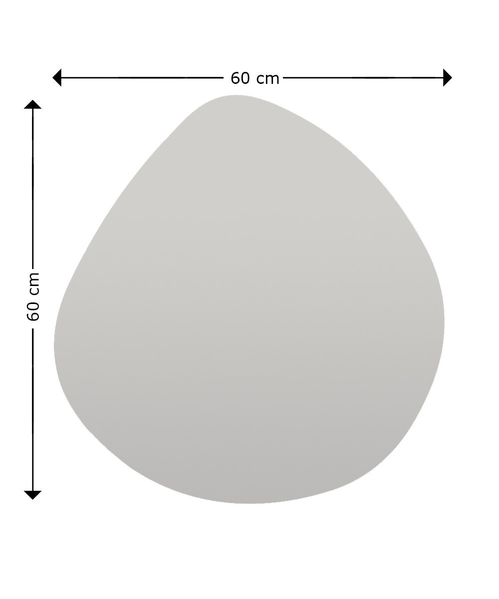 Besso Specchio Nero Ø60cm