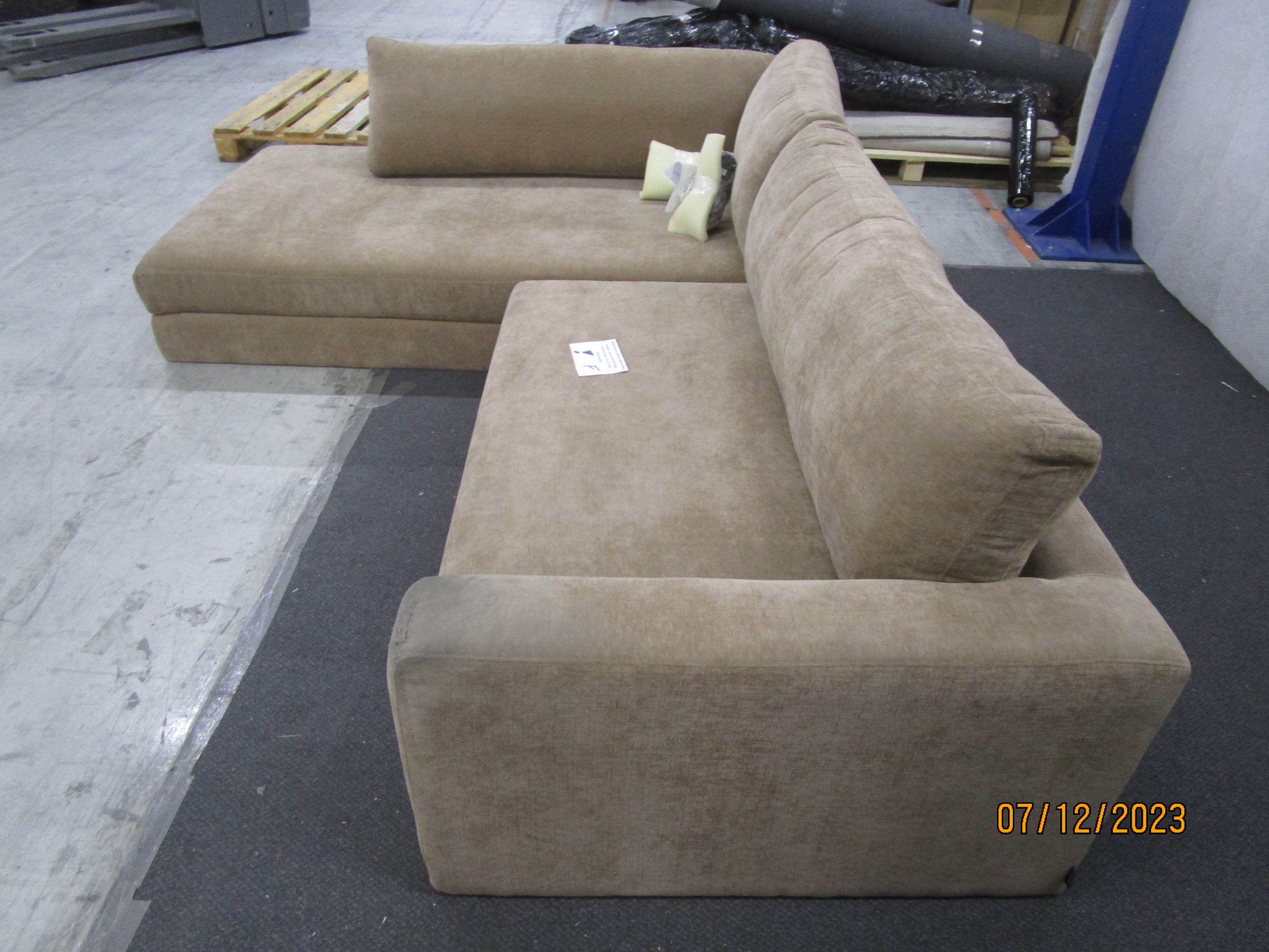 Douglas Sofa Récamiere Links Aulla Caramel