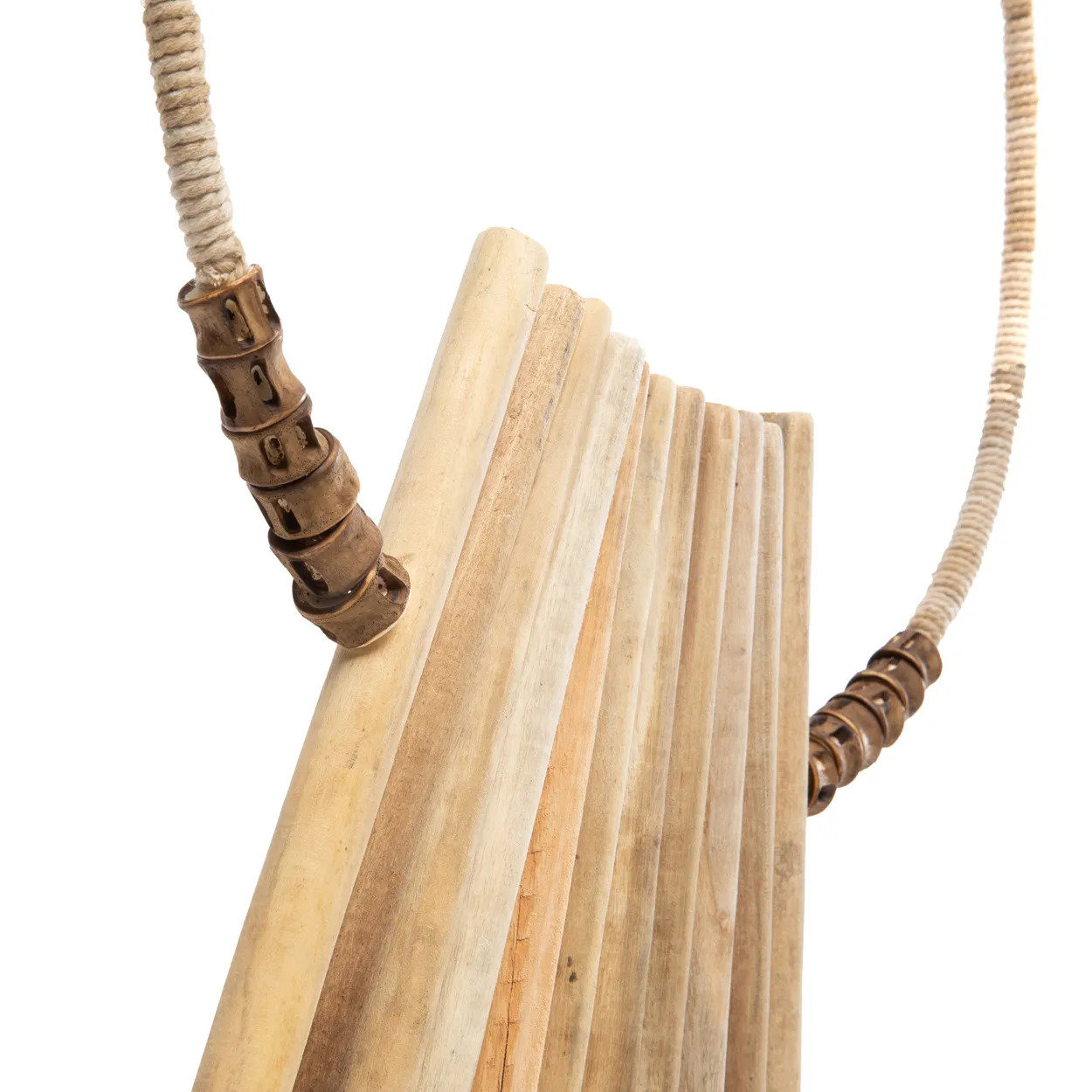 Holzstäbchen auf Ständer Hellbraun