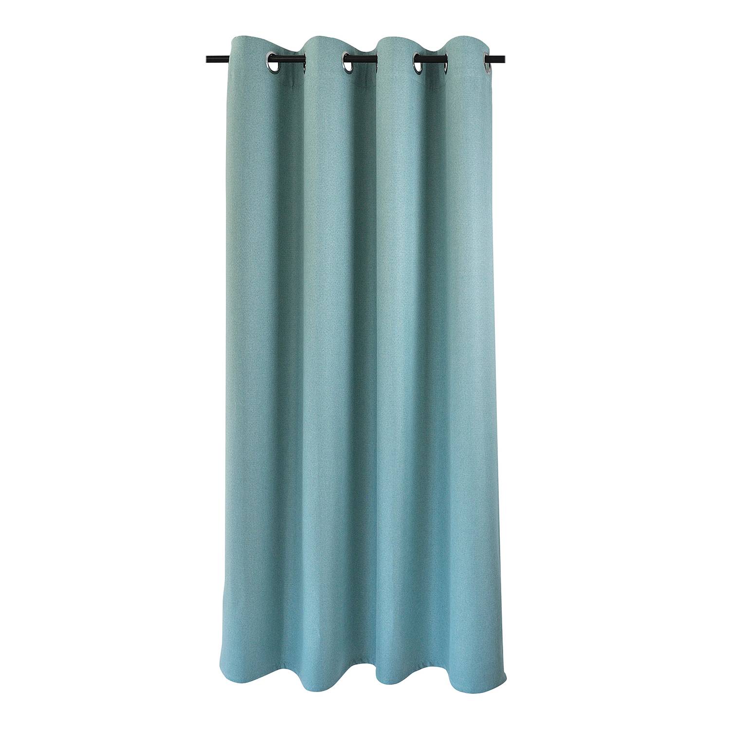 Ösenschal Dimout I Polyester Türkis 140 x 175 cm