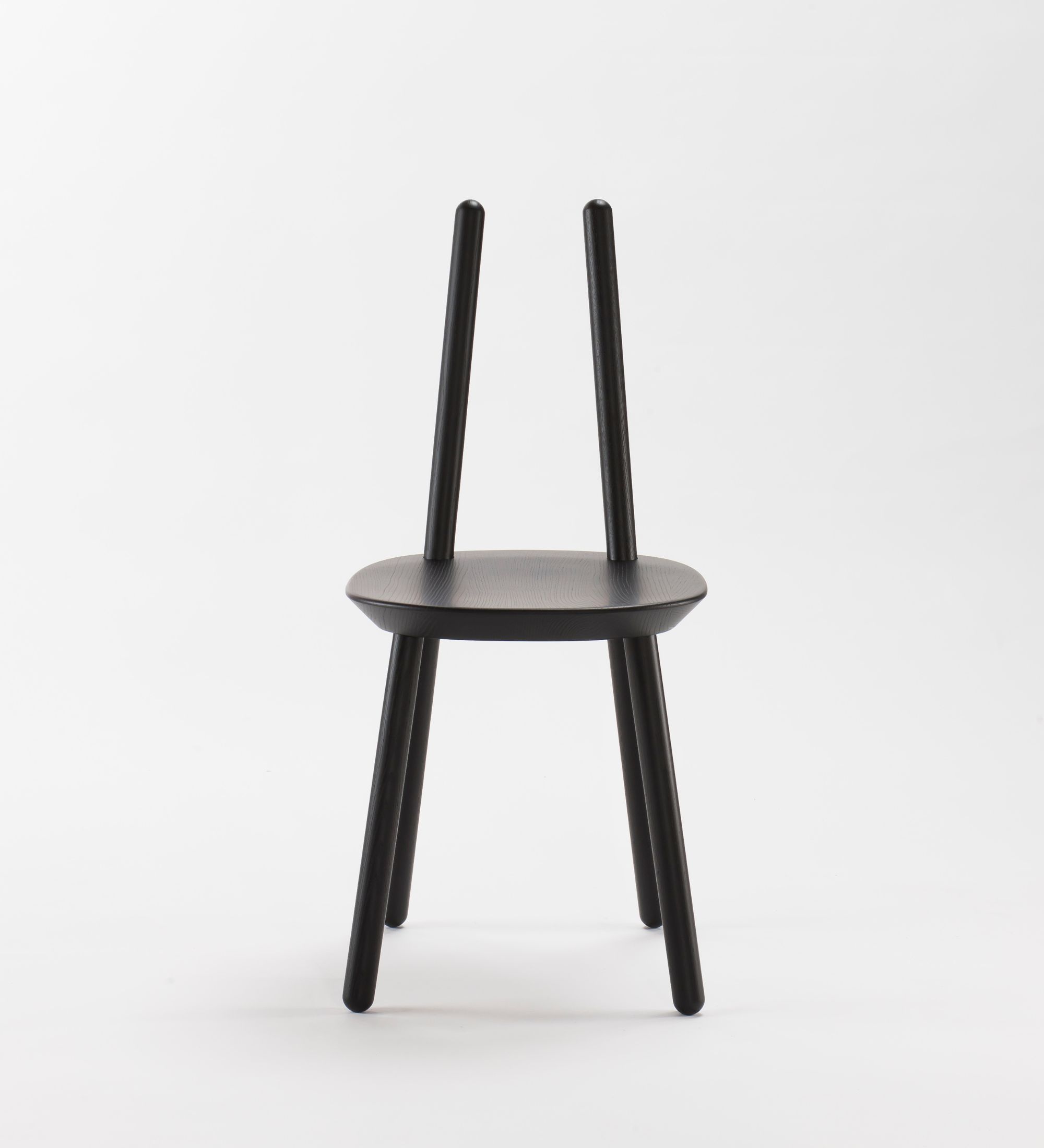 Naïve Chair Ash Wood Black