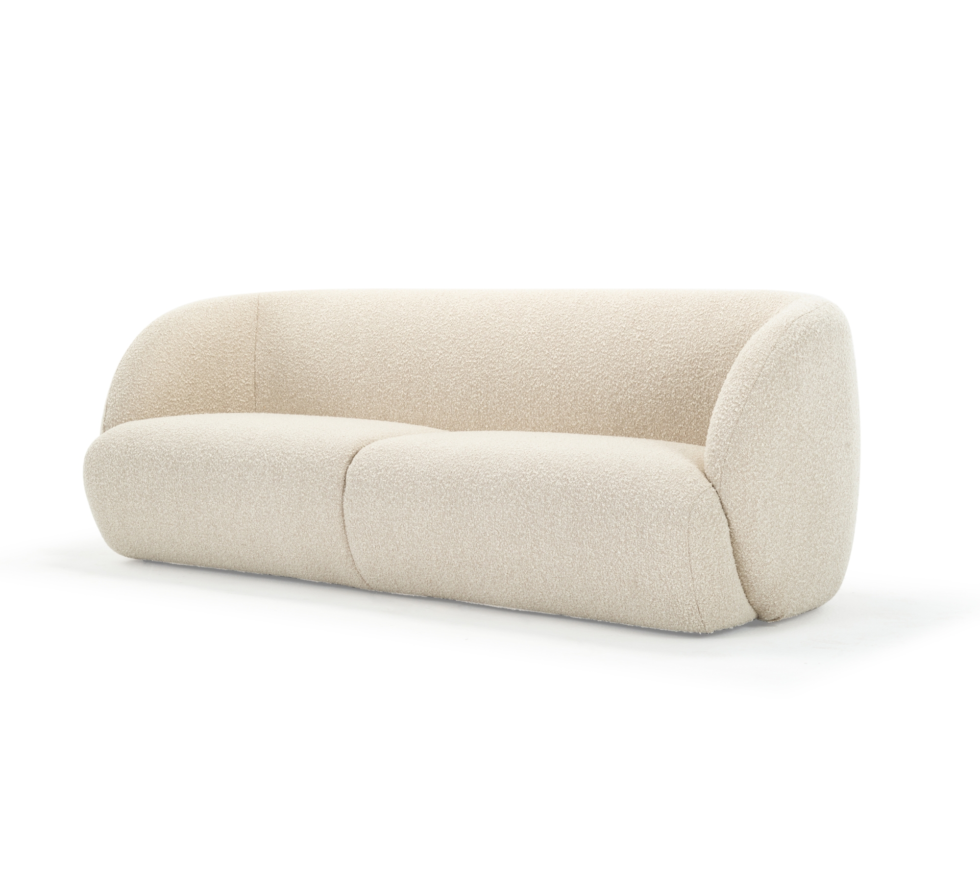 Design-Award-Winning Paula Sofa 3-Sitzer Maya Cream