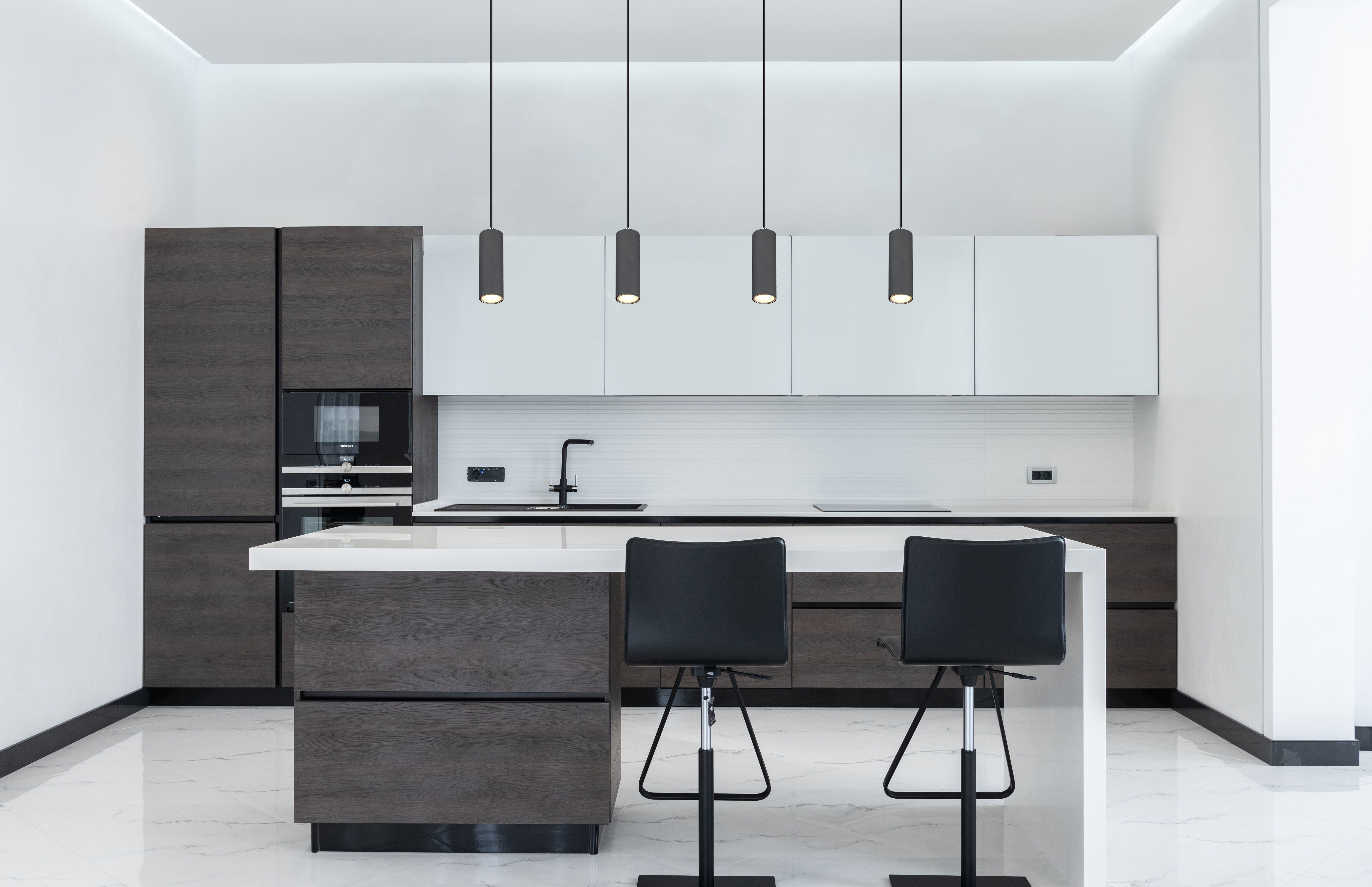 1-Light Robby Type B Pendant Light Iron Brown Grey