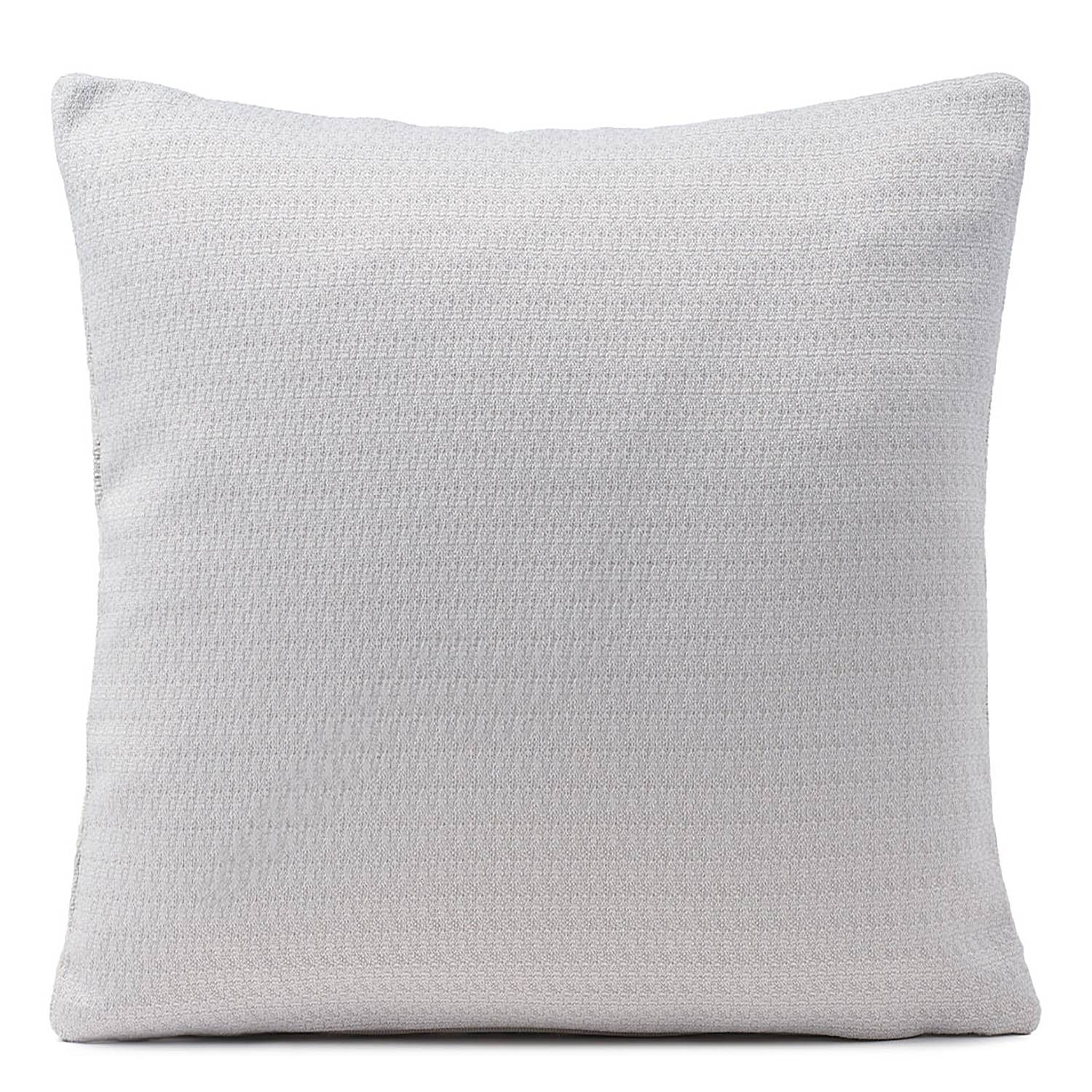 Dacapo Kissenhülle Polyester Silber 50 x 50 cm