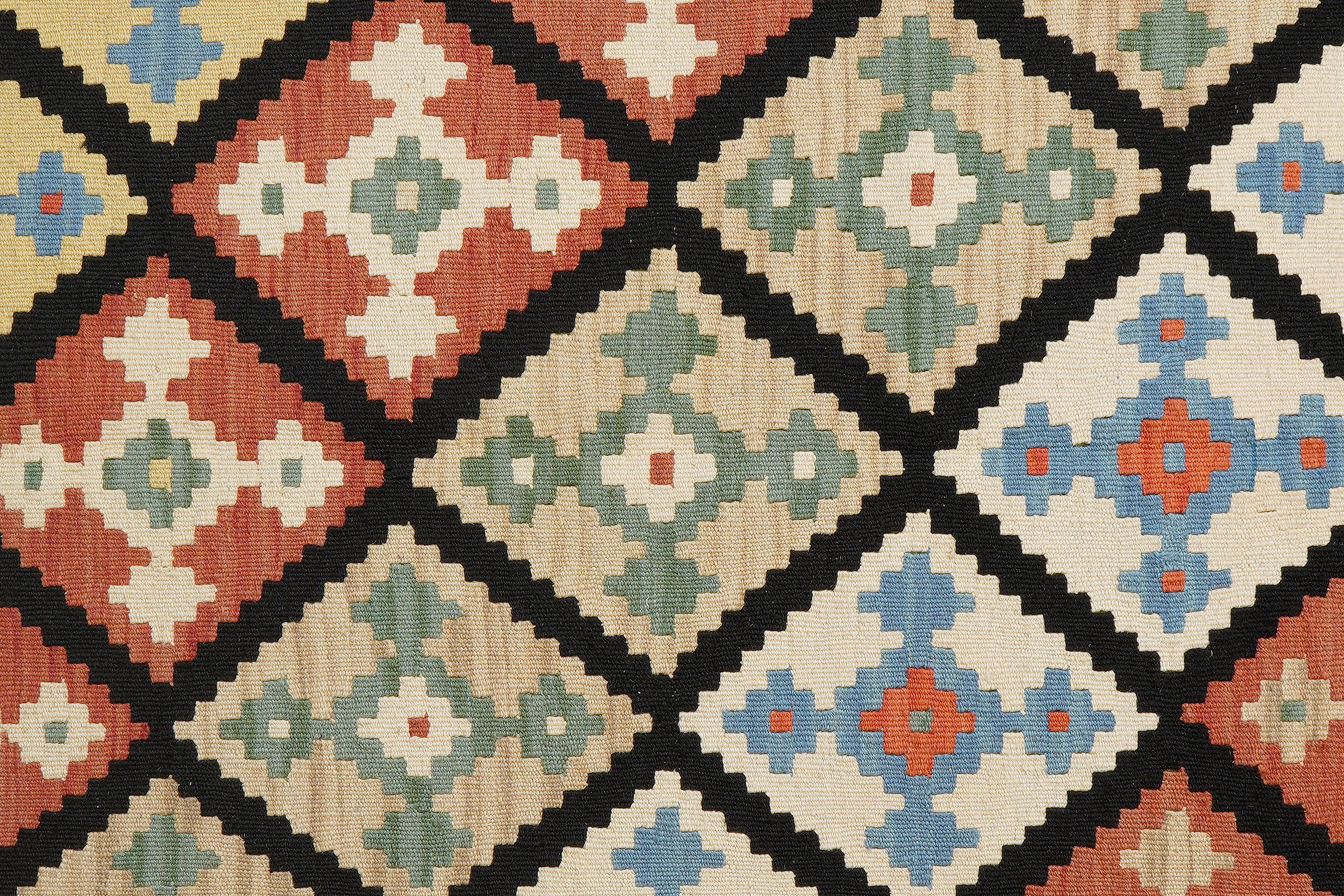 Kilim Gashgai Lana Multicolore