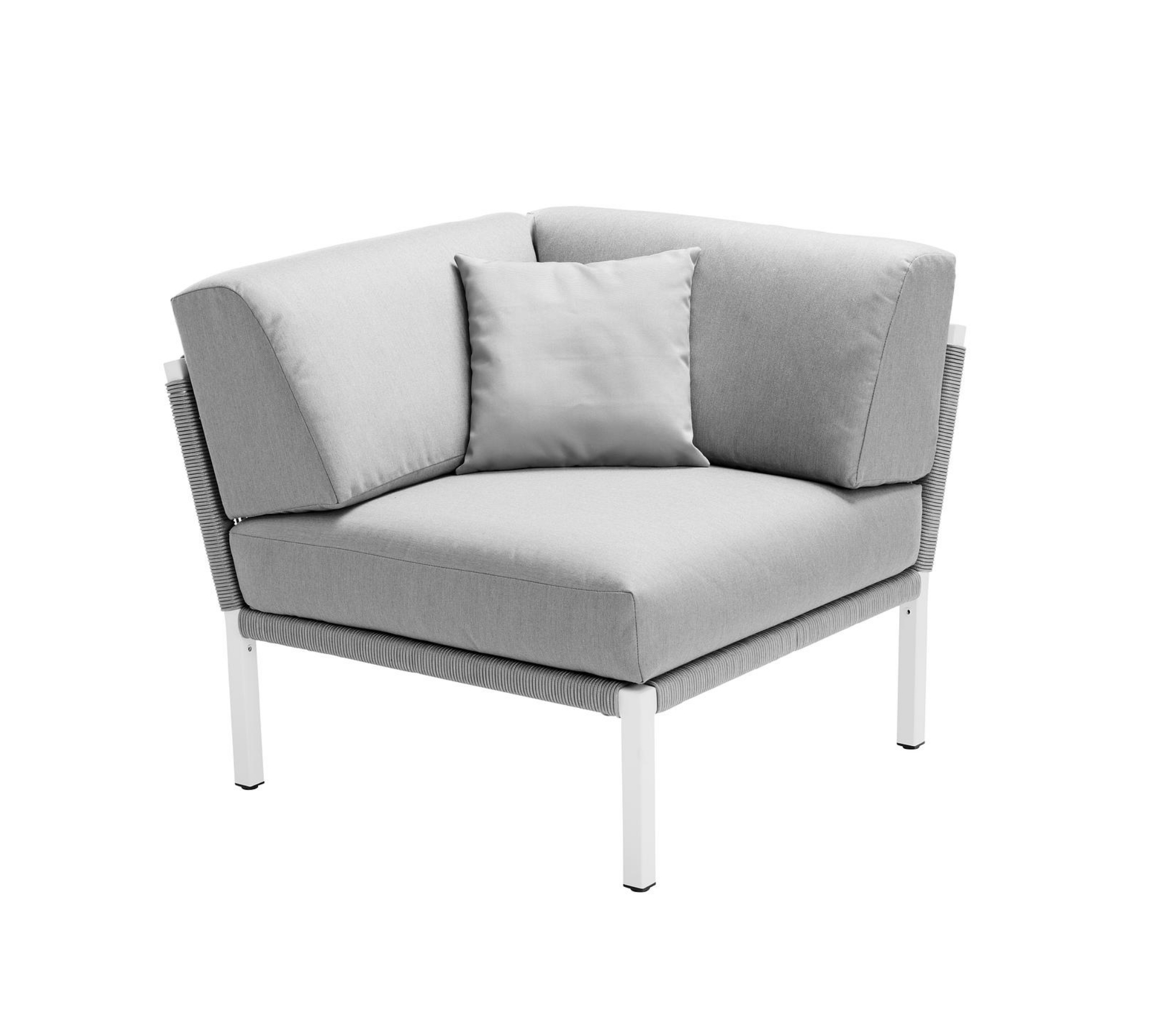 Club Garten Lounge-Set Klein Grau