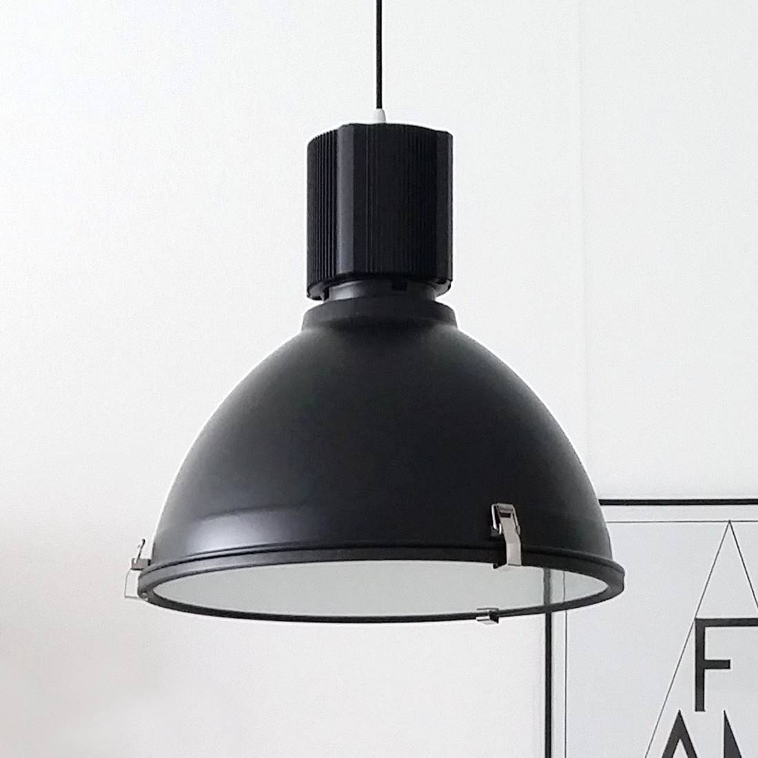 1-Flame Pendant Lamp Warbier Black