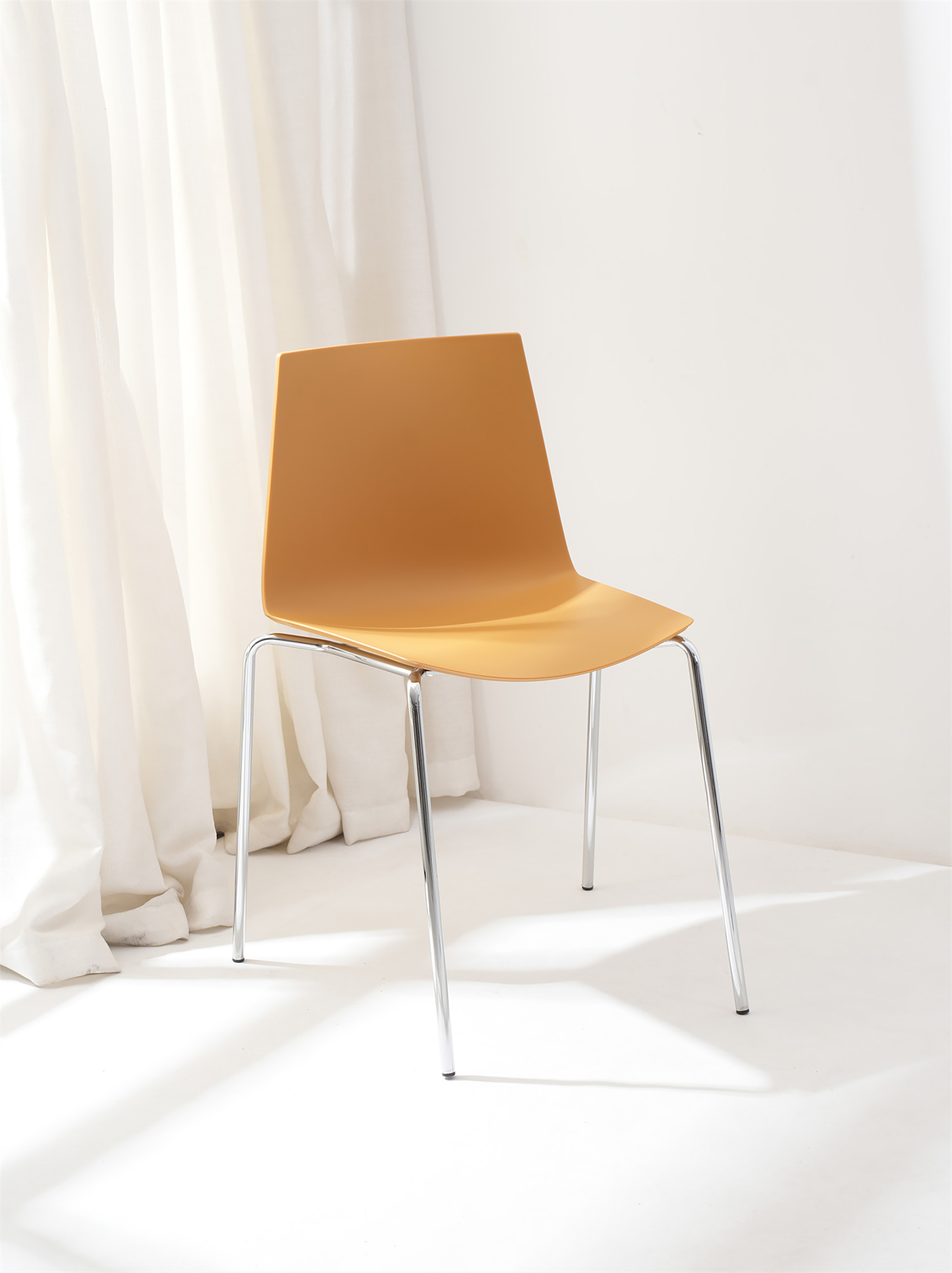 VESTAD Esszimmerstuhl 2er-Set Senfgelb