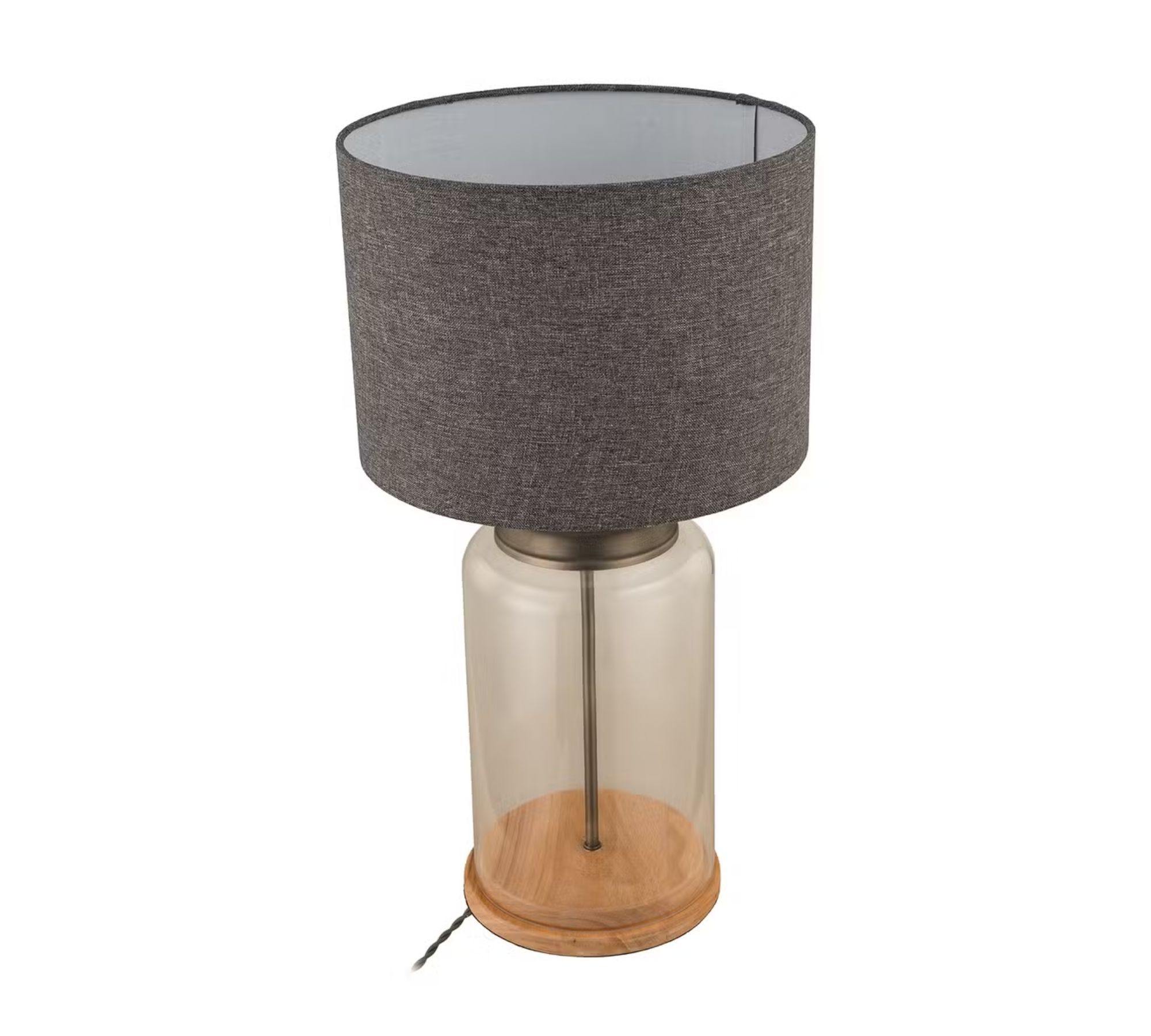 Ferna Table lamp 1-light Linen Metal