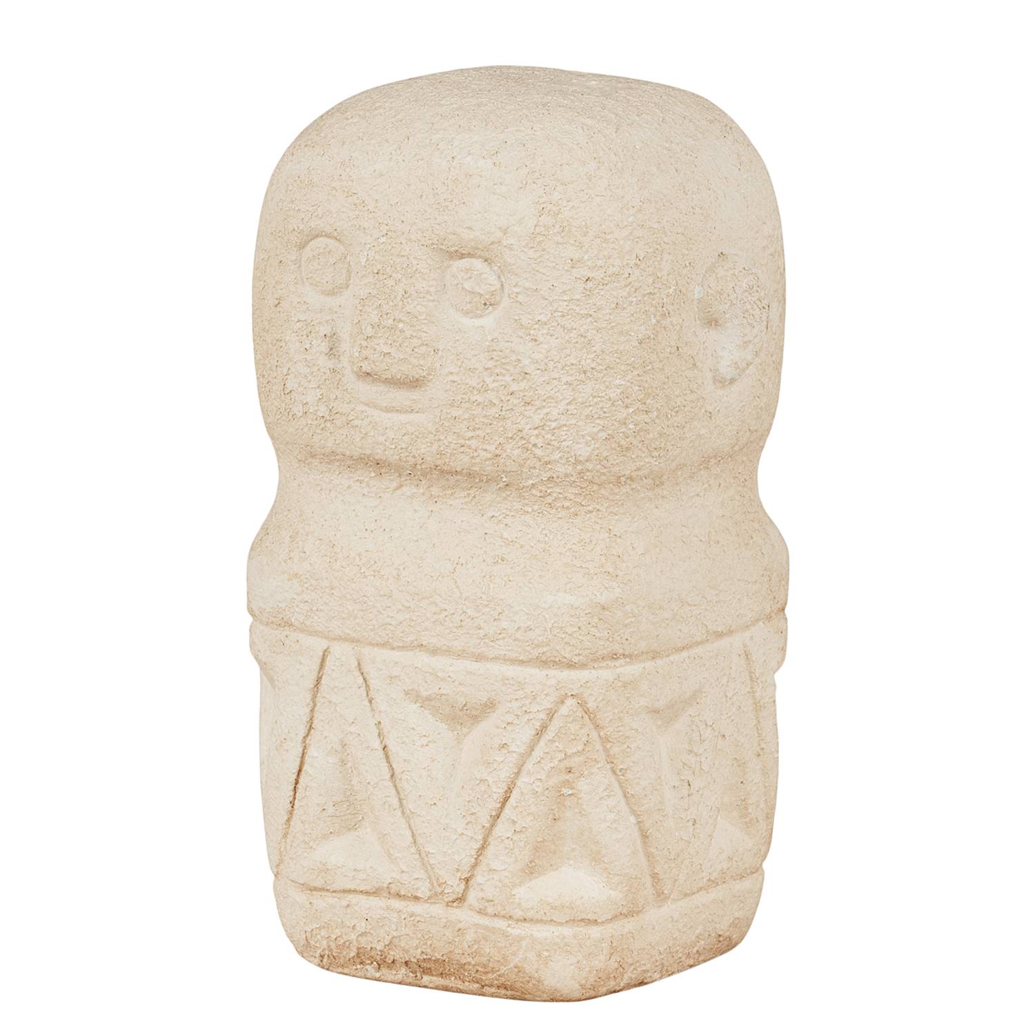 Ailili Dekofigur Typ A Zement Beige