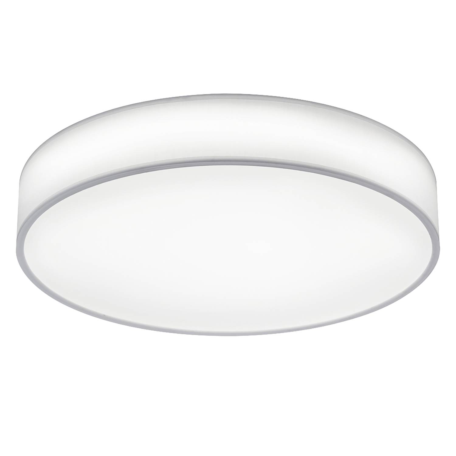 LED-Deckenleuchte Lugano Weiß Ø 60cm