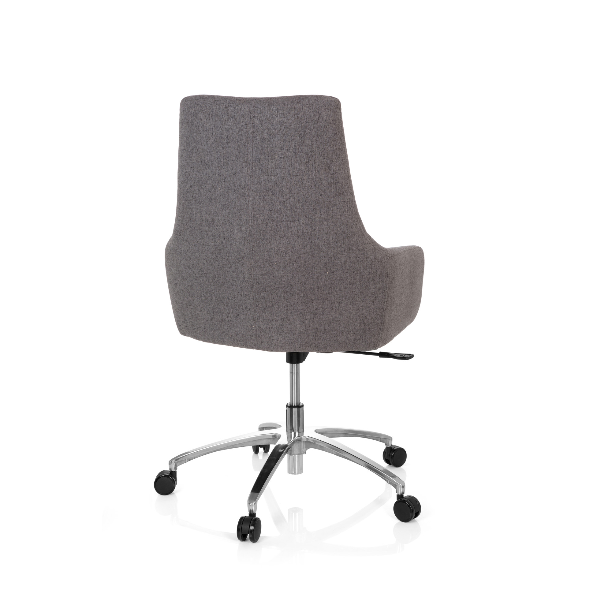 SHAKE 100 Office chair with castors Swivel Fabric Dark Grey