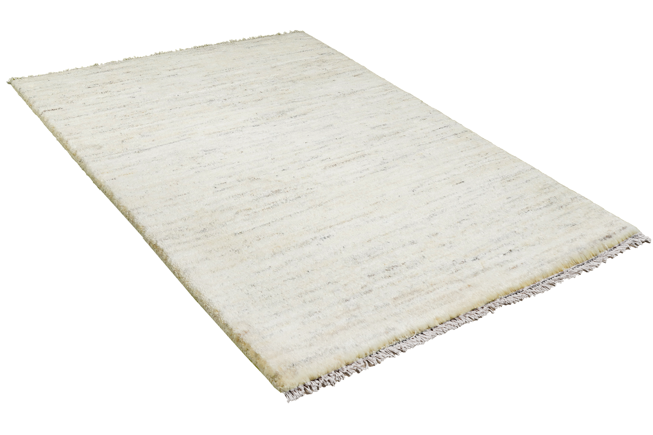 Gabbeh Teppich Wolle Beige