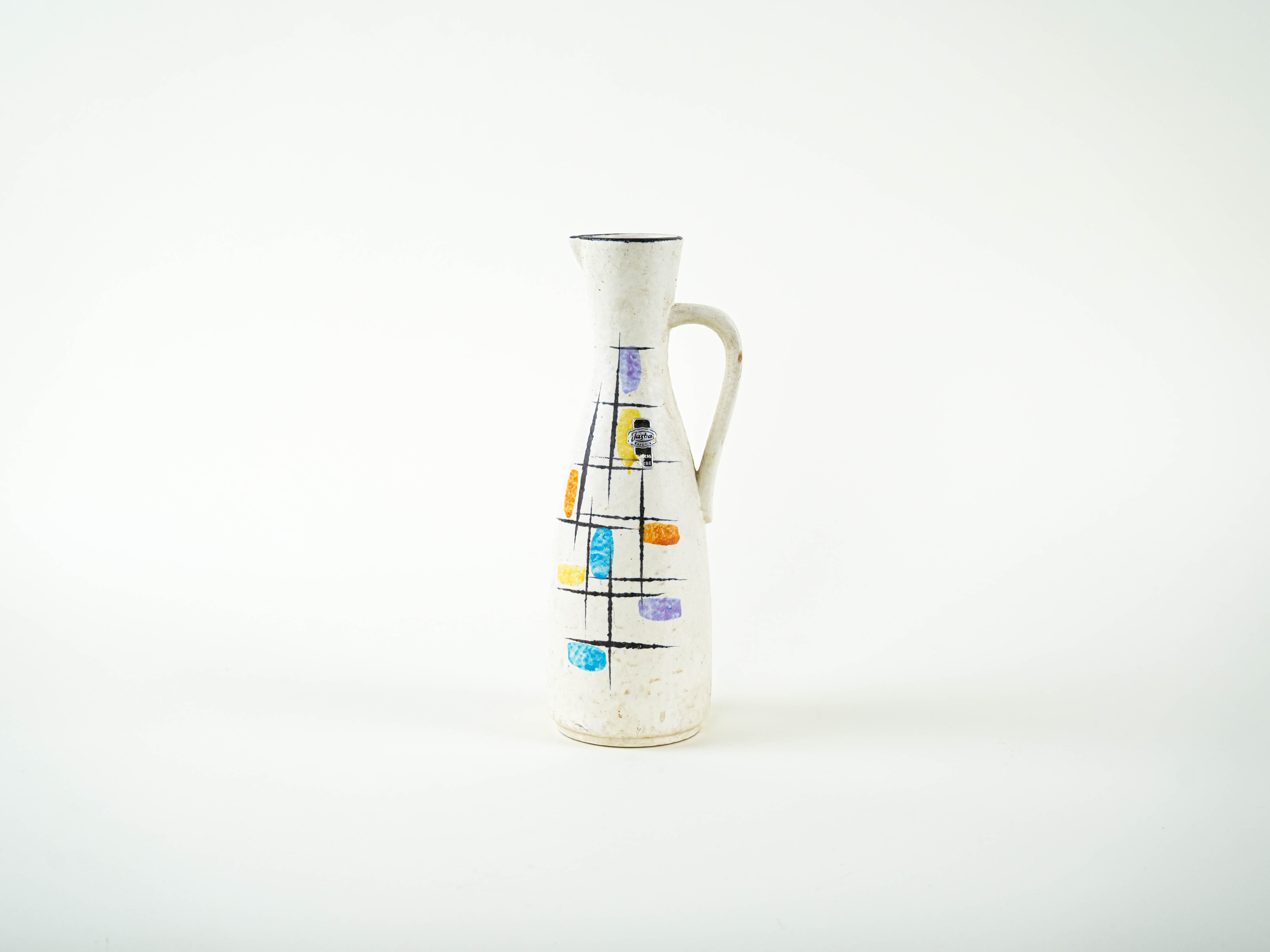Ceramic pitcher 1960s