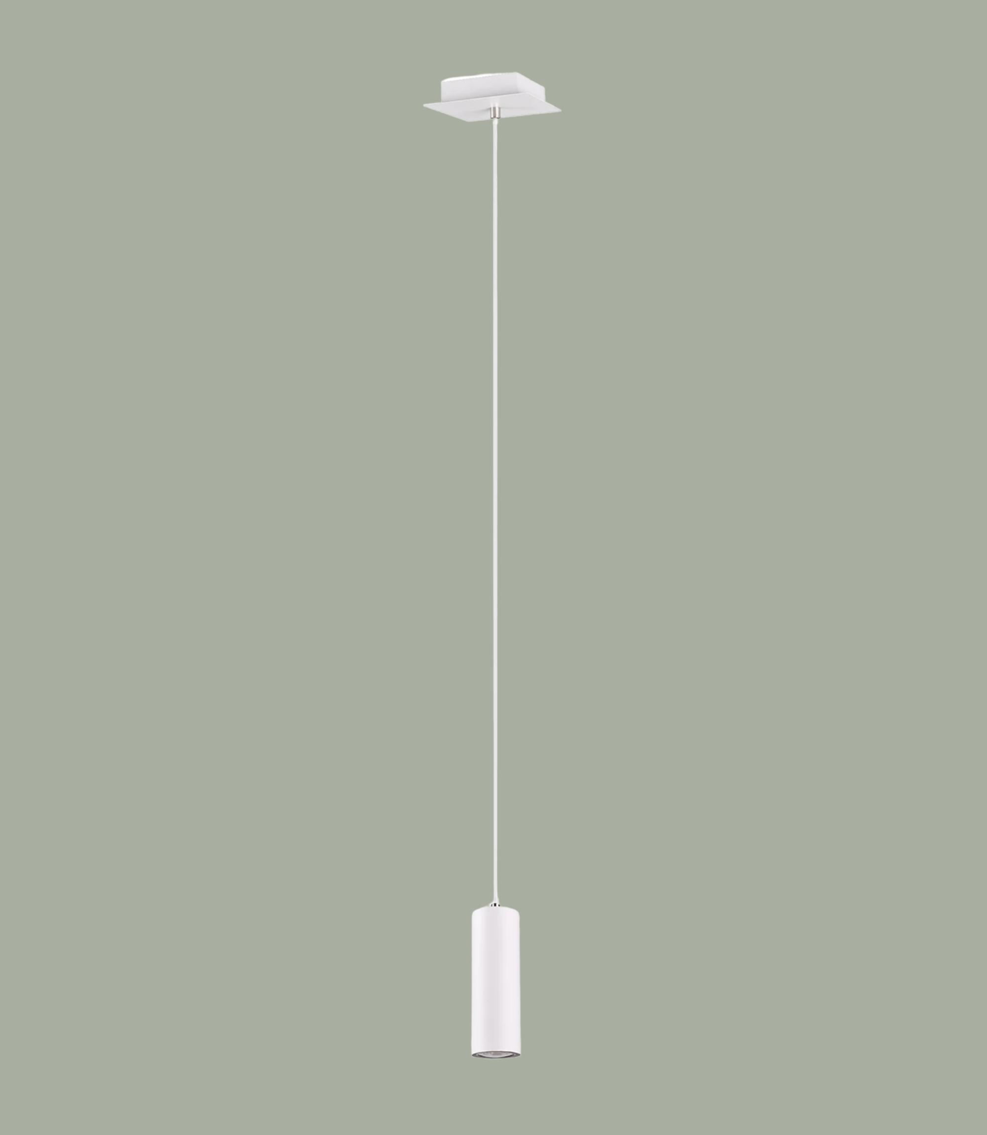 Pendant lamp Marley I Iron 1-light White