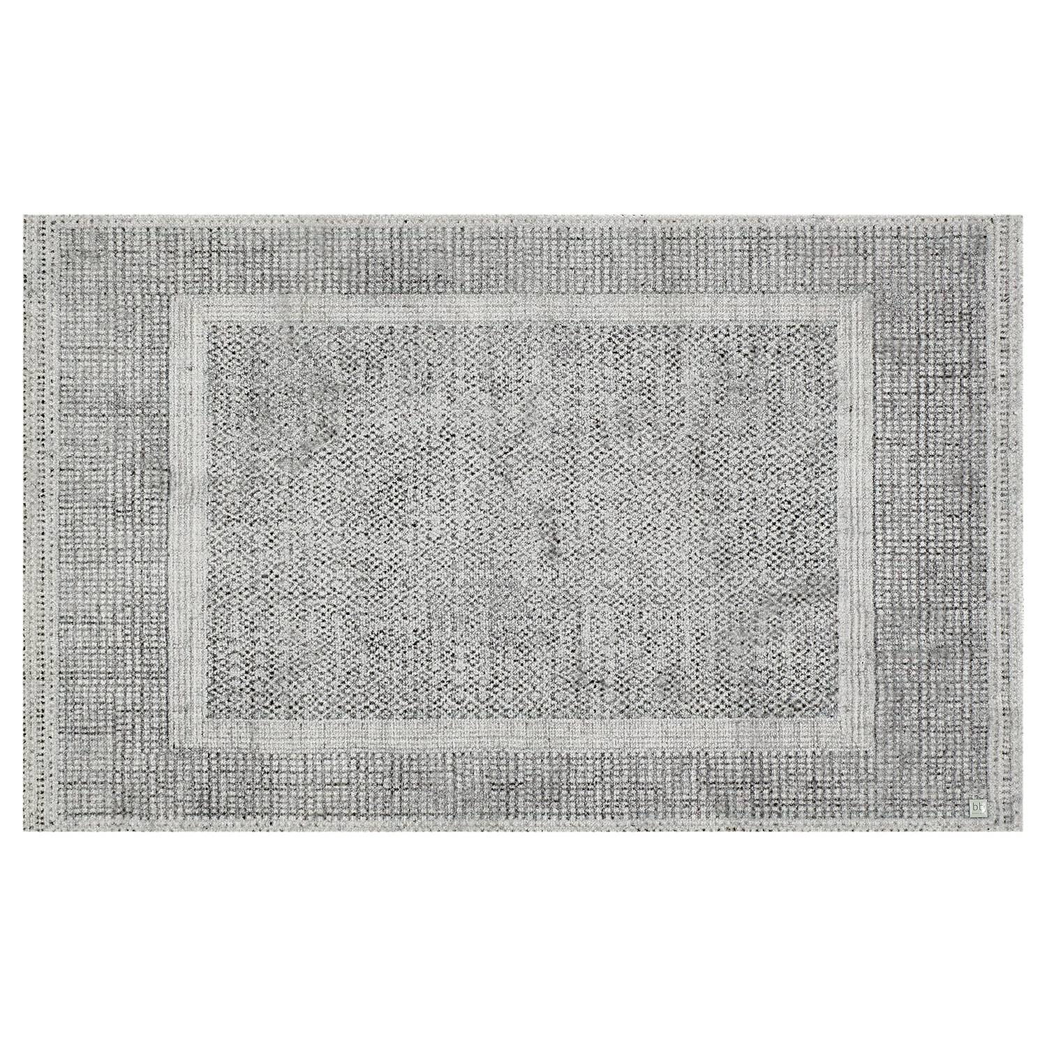 Fußmatte Square Silber