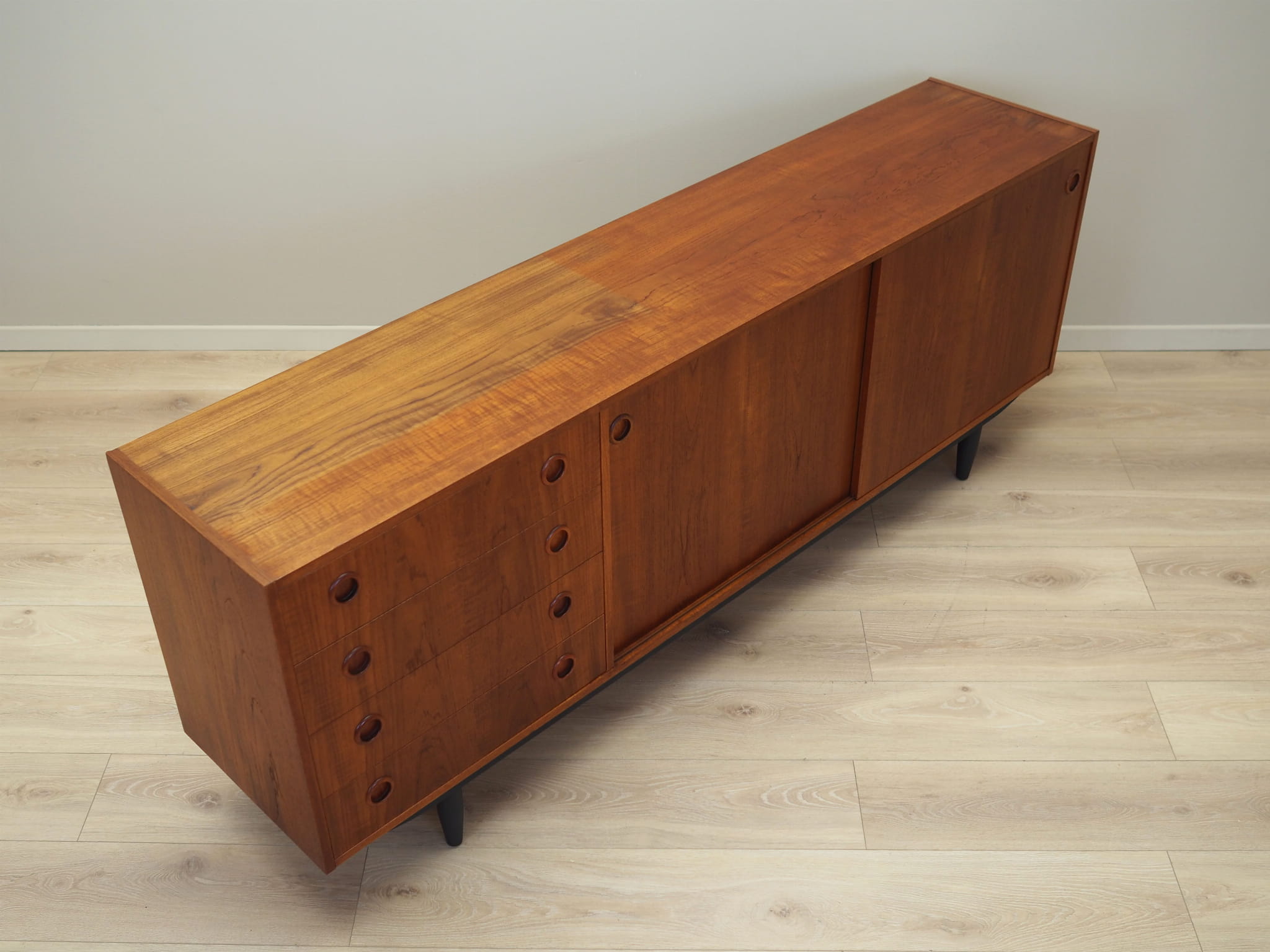 Vintage Sideboard Teak wood Brown 1970s