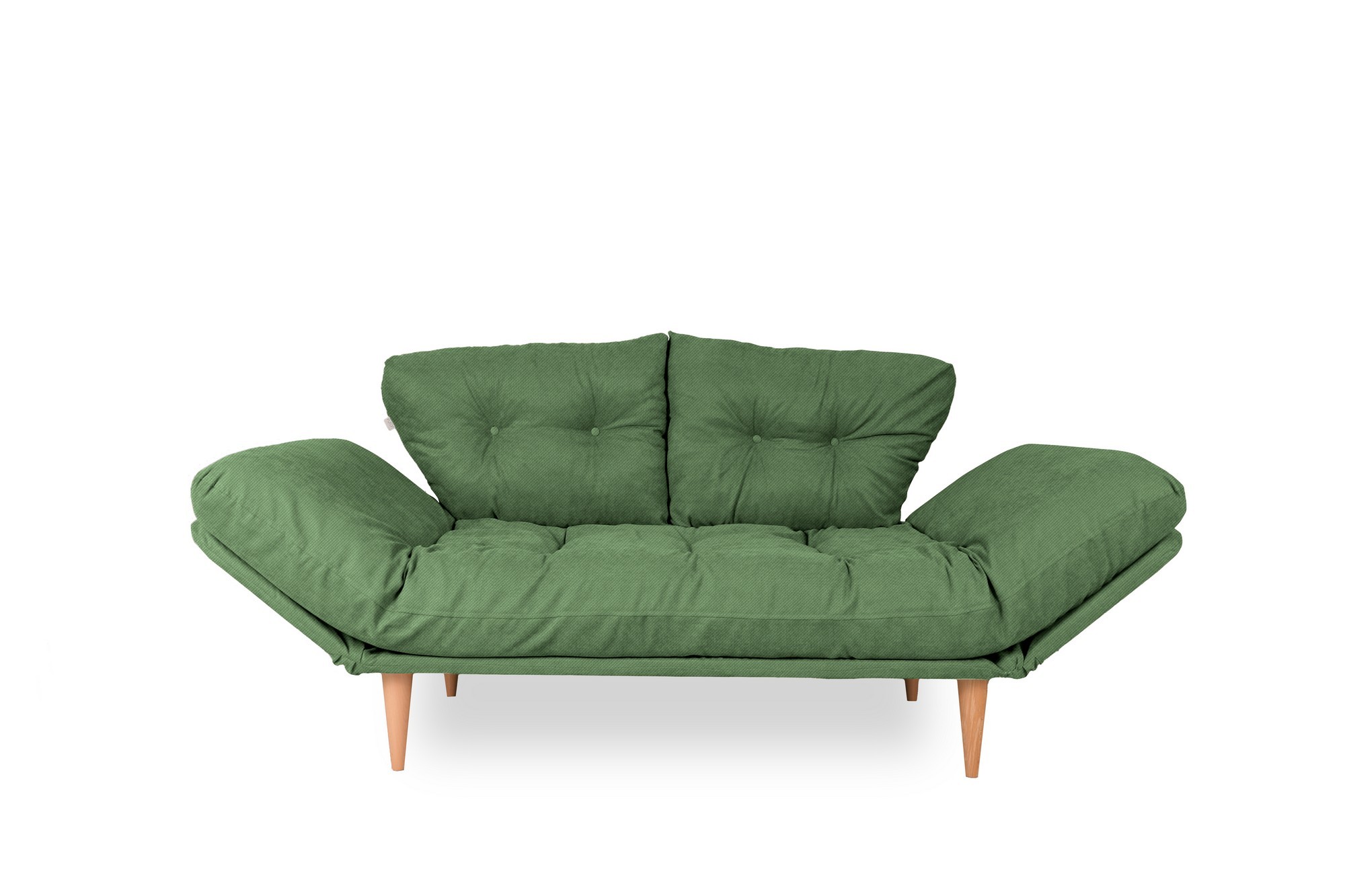 Nina Daybed Schlafsofa 3-Sitzer Grün